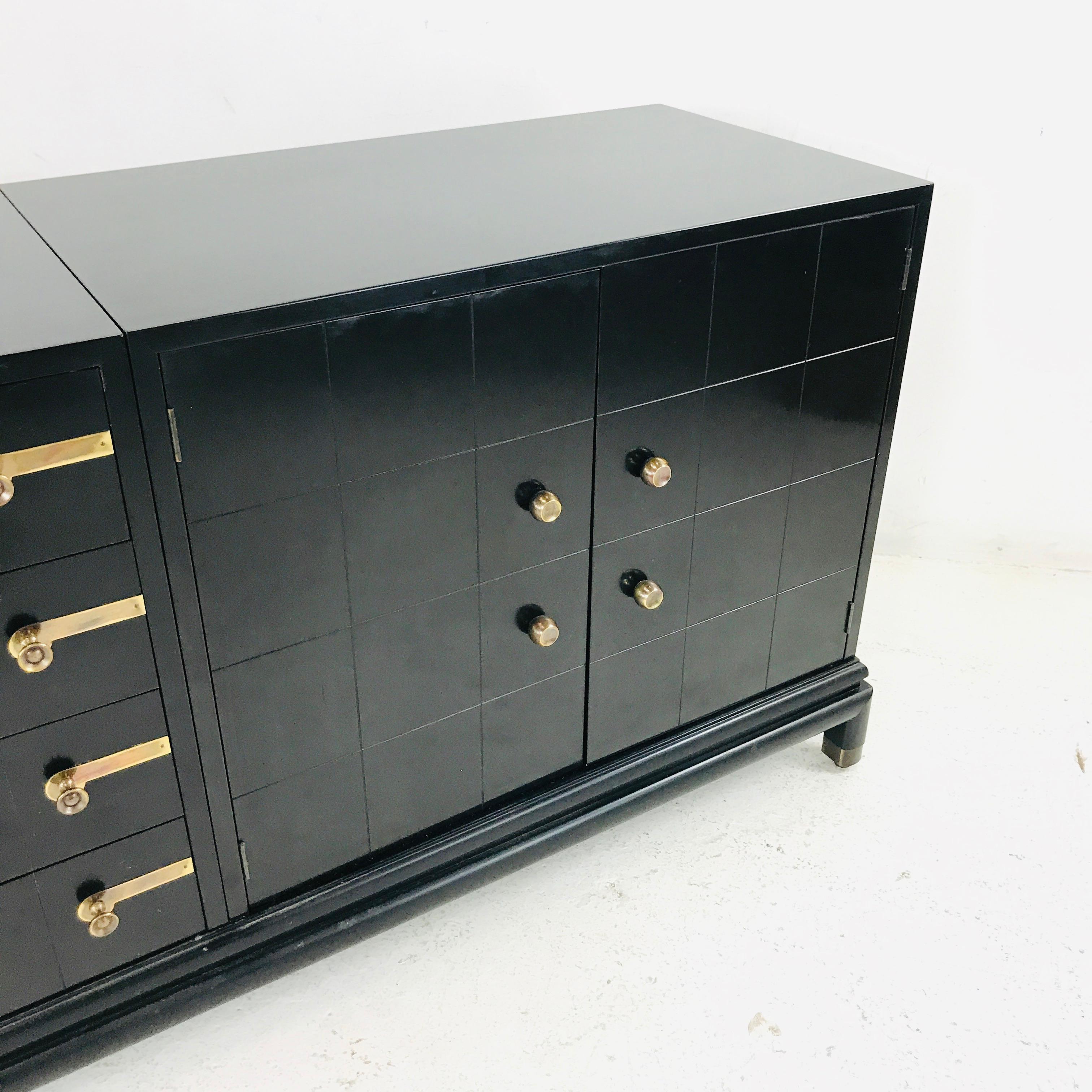 Monumental Cabinet / Credenza by Renzo Rutili for Johnson Furniture Company 3