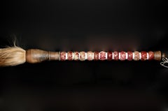 Monumental Calligraphy Brush 37" Marble Rings