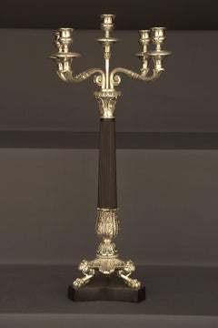 Monumental Candelabra in Empire Style