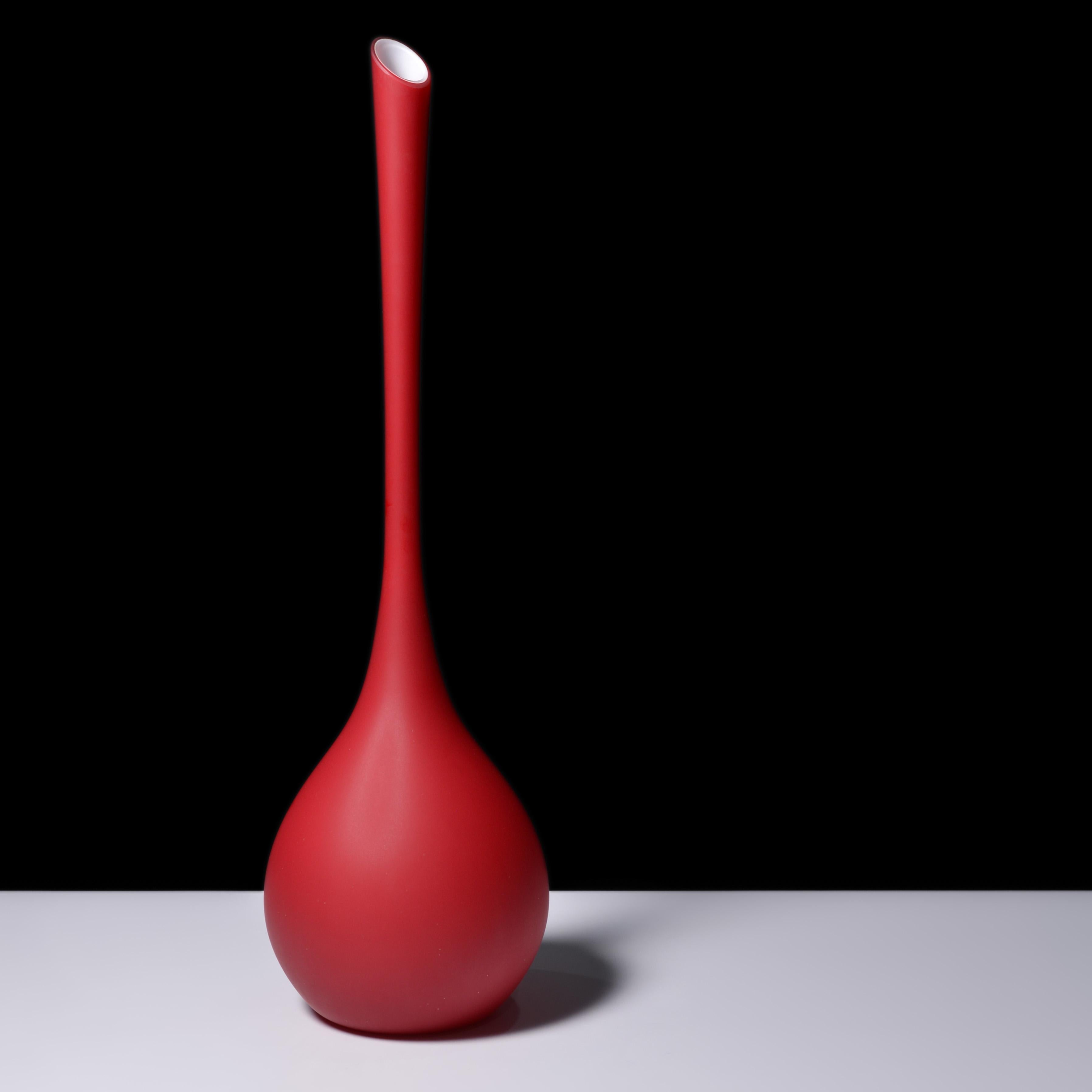 Monumental Carlo Moretti SATINATO Floor Vase, 33
