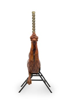 Monumental Carousel Rooster Figure