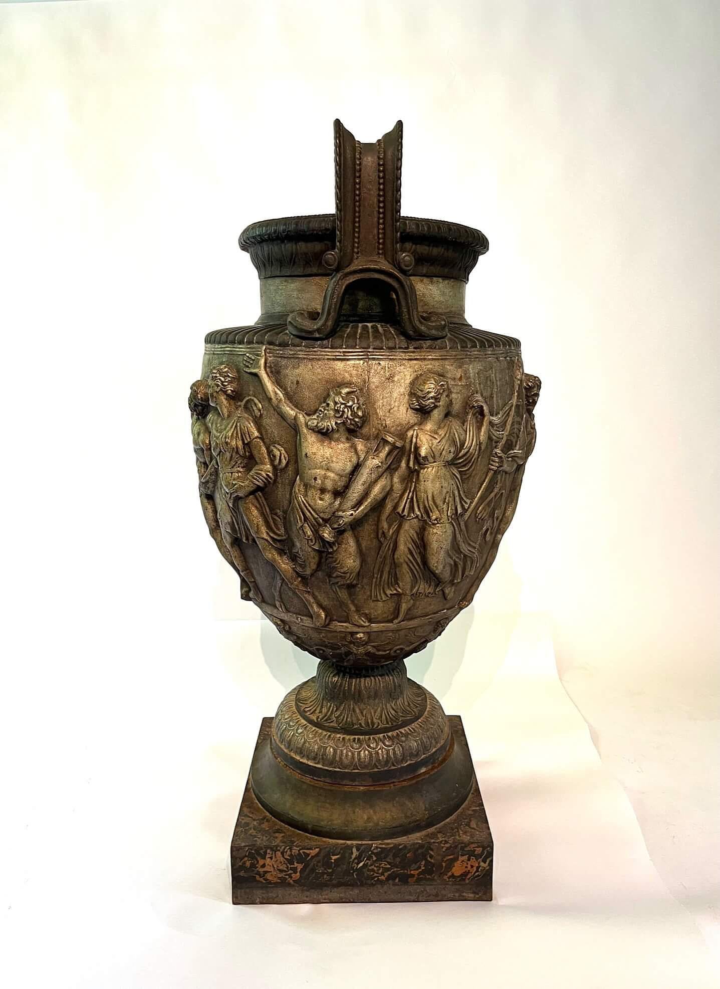 Cast Iron Scale Model of the Townley Vase, Val d'Osne Foundry, circa 1870 4