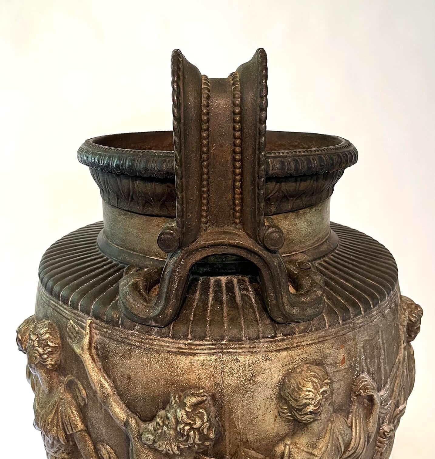 Cast Iron Scale Model of the Townley Vase, Val d'Osne Foundry, circa 1870 5