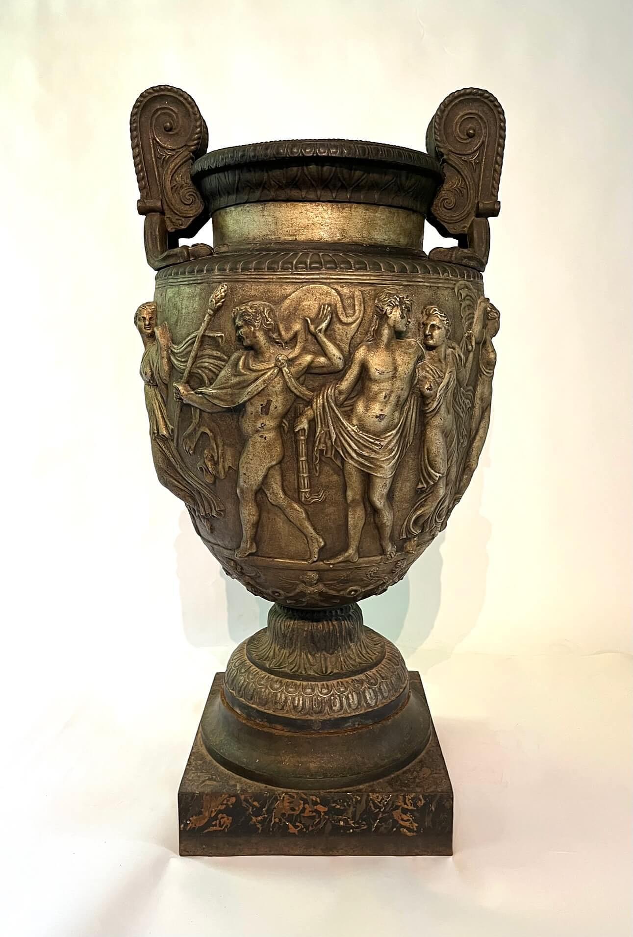 Cast Iron Scale Model of the Townley Vase, Val d'Osne Foundry, circa 1870 9