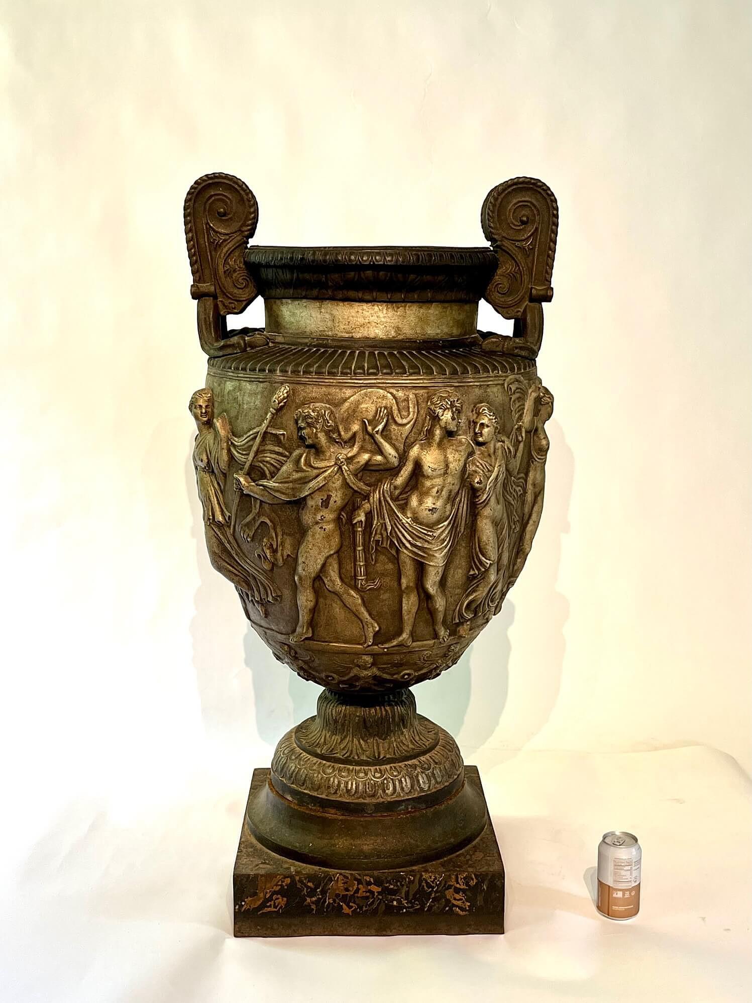 Cast Iron Scale Model of the Townley Vase, Val d'Osne Foundry, circa 1870 10
