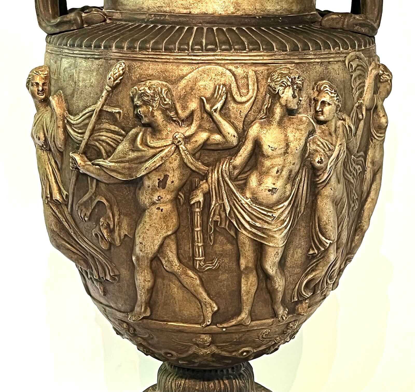 Cast Iron Scale Model of the Townley Vase, Val d'Osne Foundry, circa 1870 3