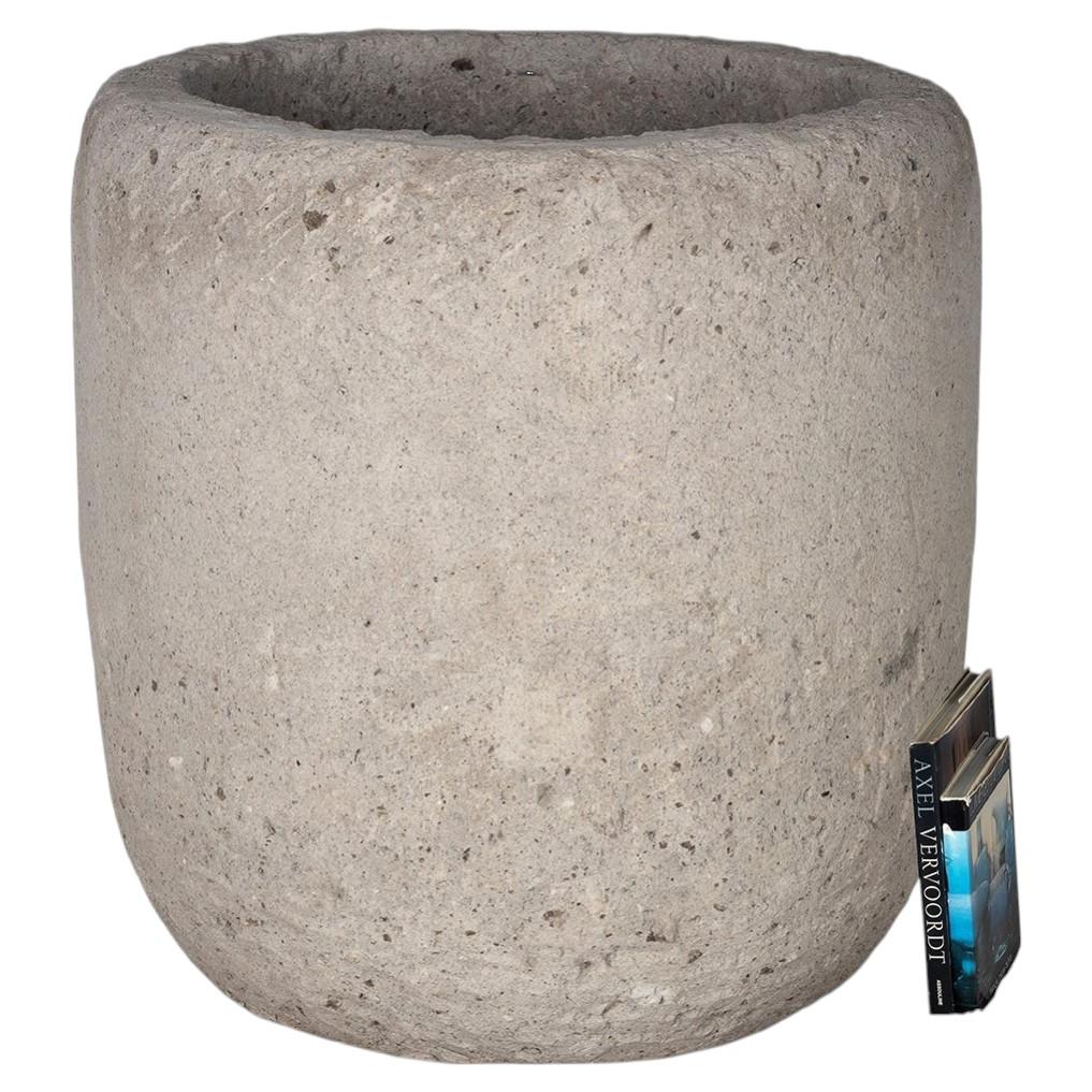 Monumental Cast Stone Planter For Sale