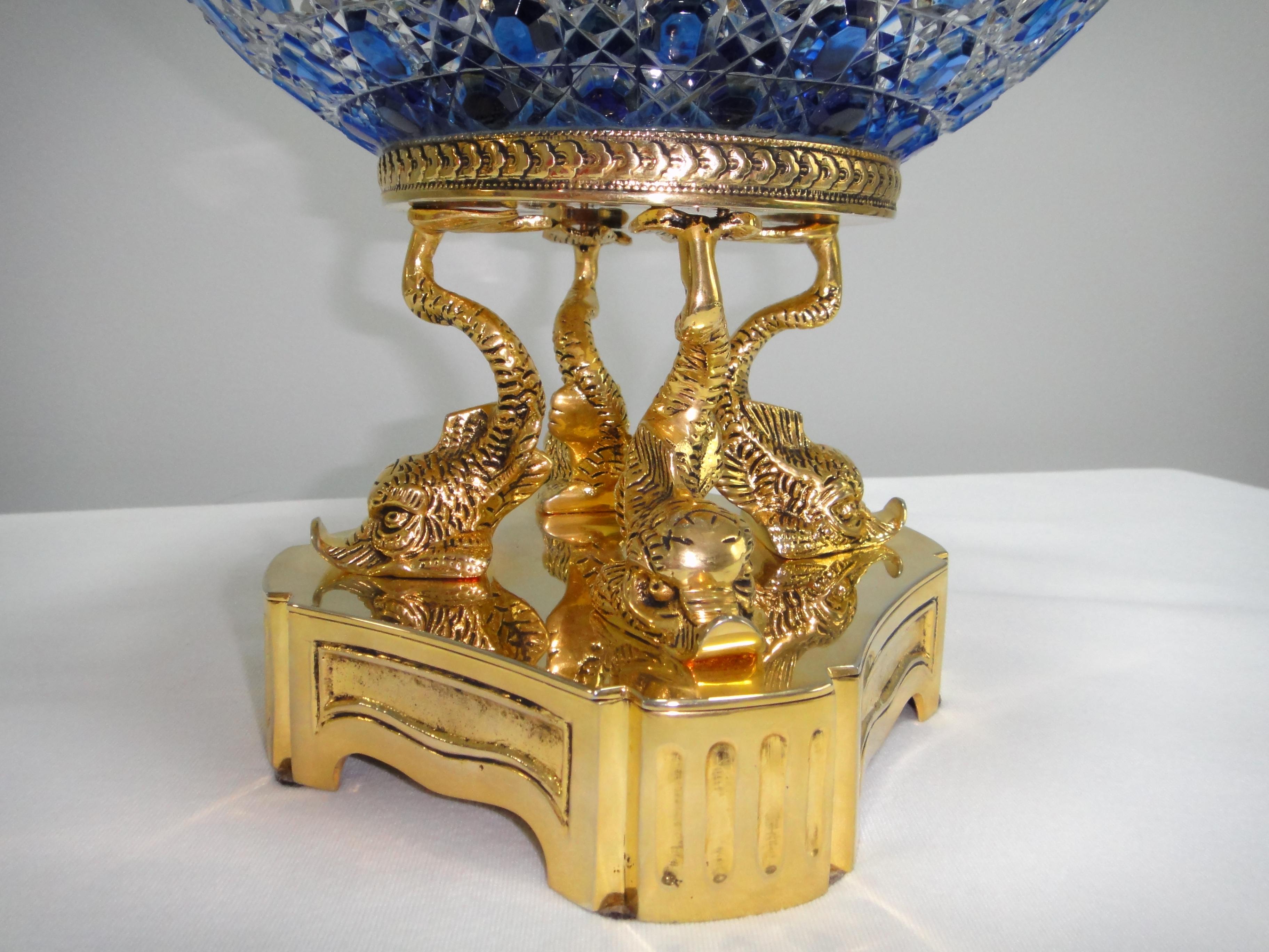 Monumental Caviar Bowl by Cristal Benito For Sale 1