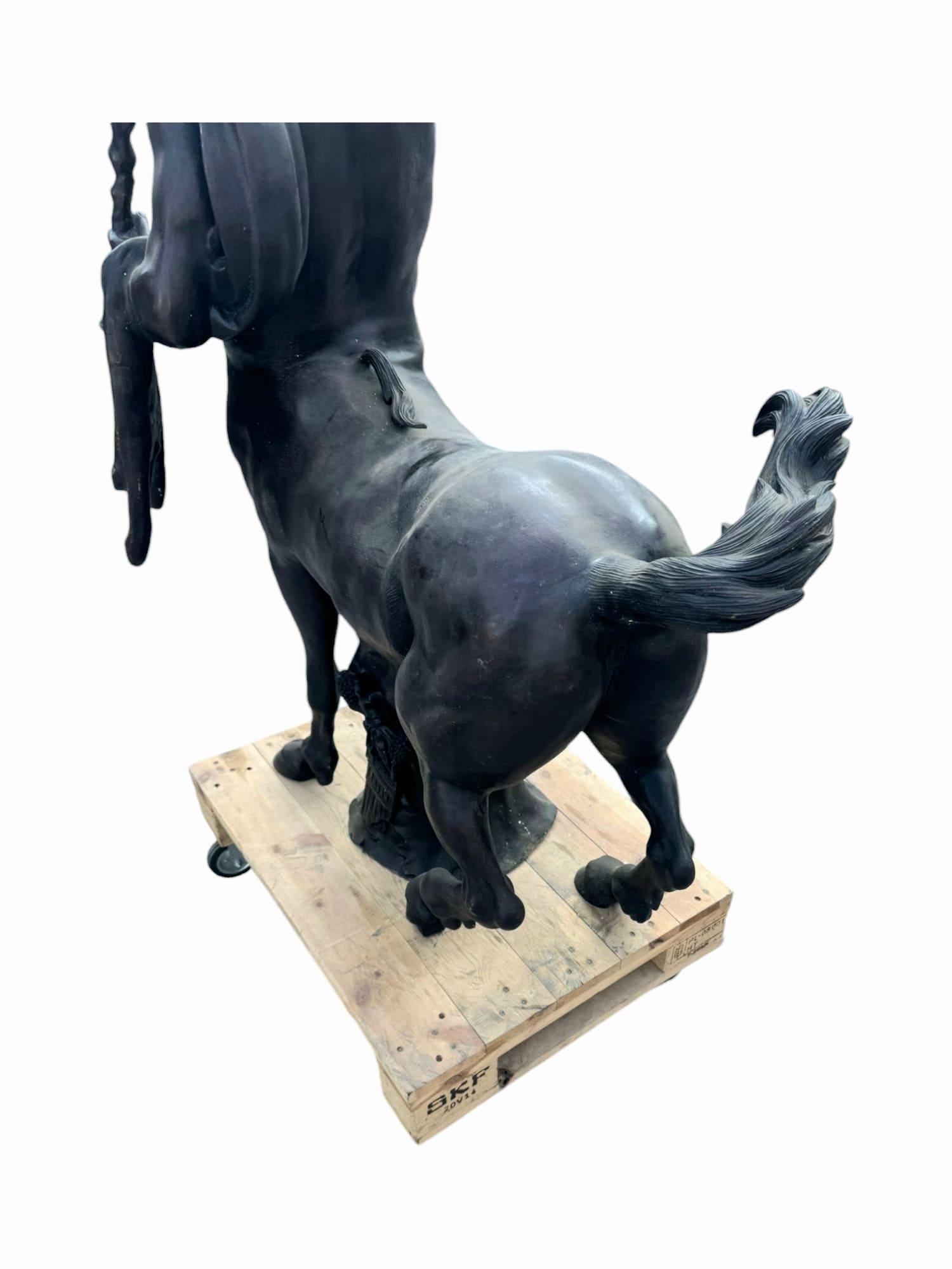 Centauro monumentale in bronzo 160 cm in vendita 1