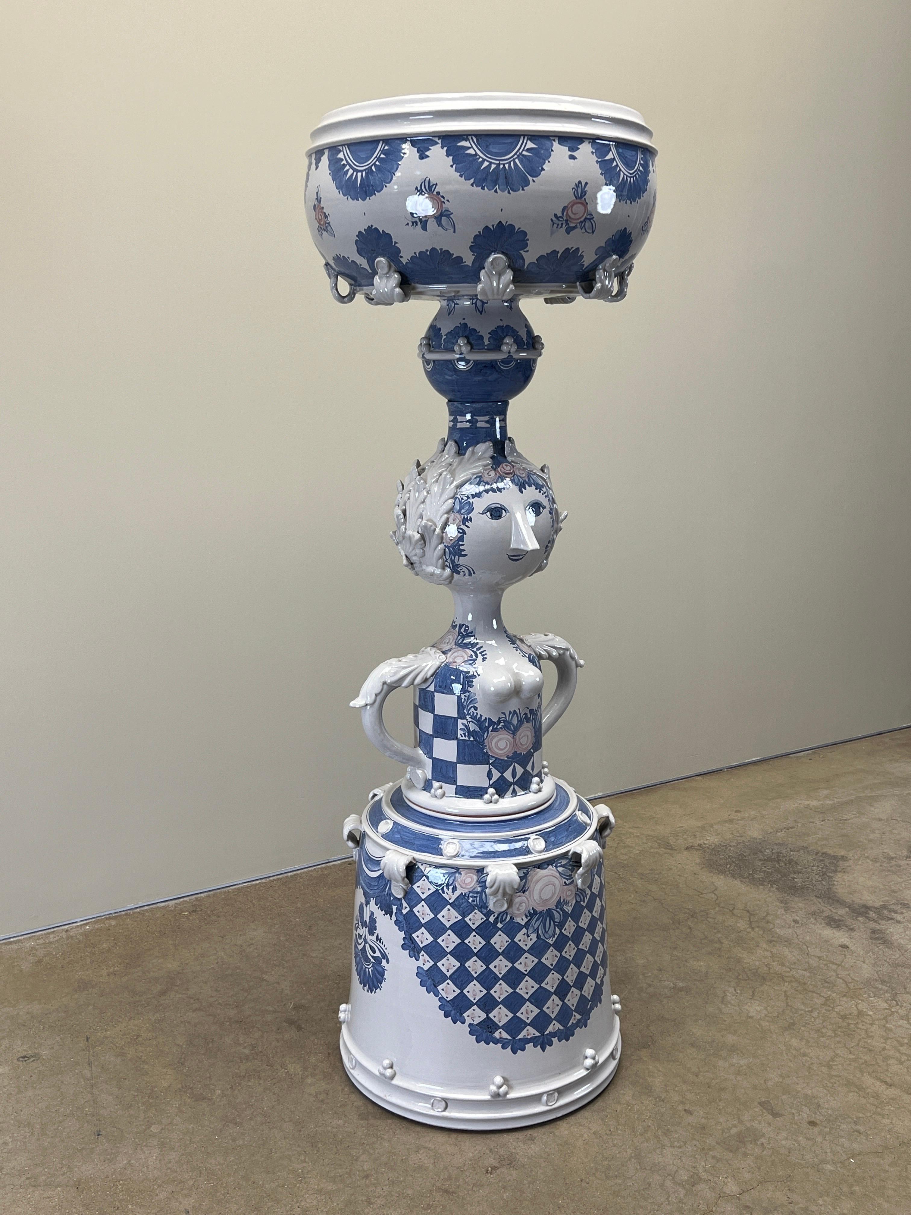 Monumental Ceramic Planter by Bjorn Wiinblad 7