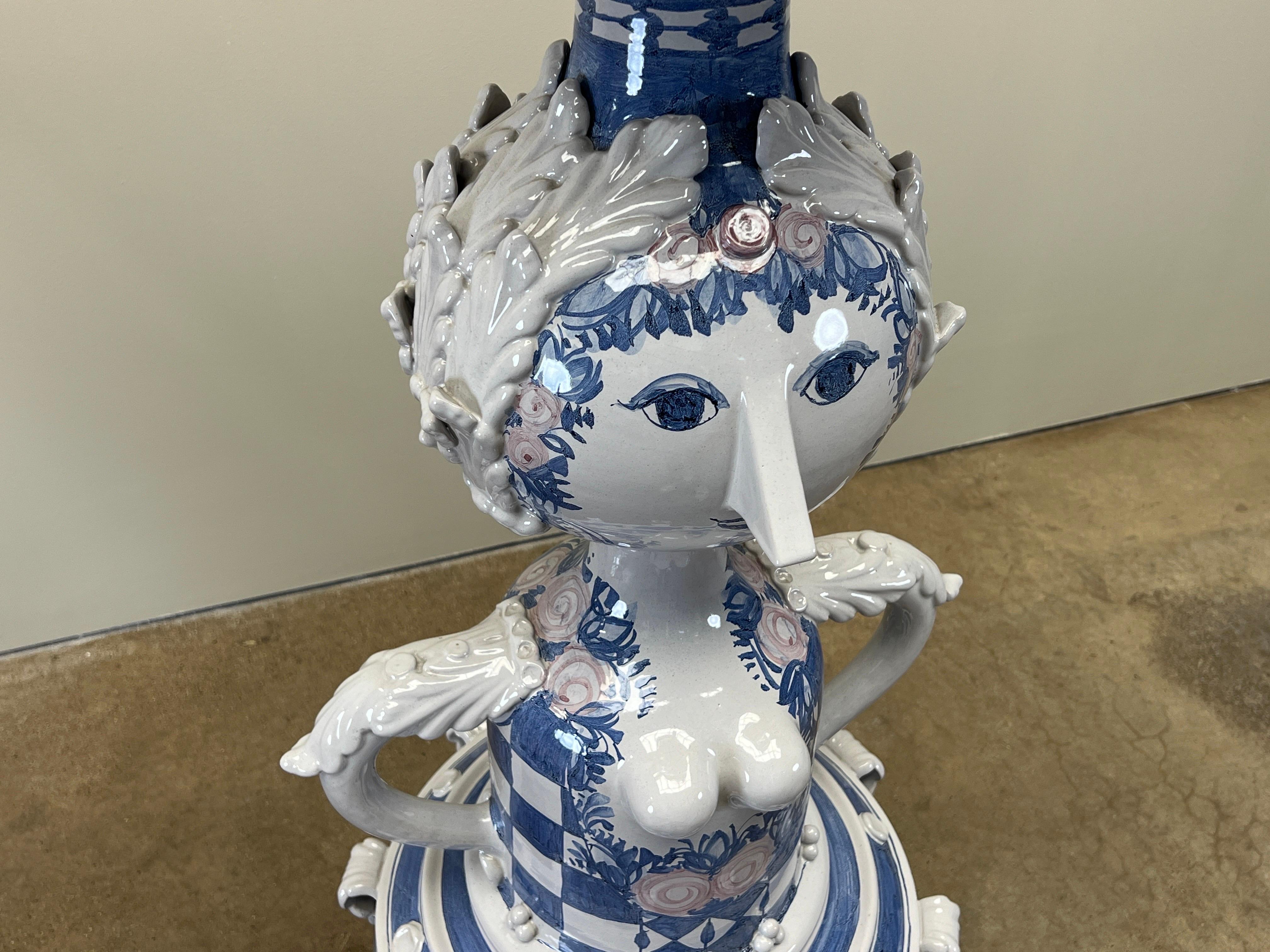 Monumental Ceramic Planter by Bjorn Wiinblad 10