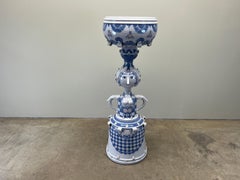 Monumental Ceramic Planter by Bjorn Wiinblad