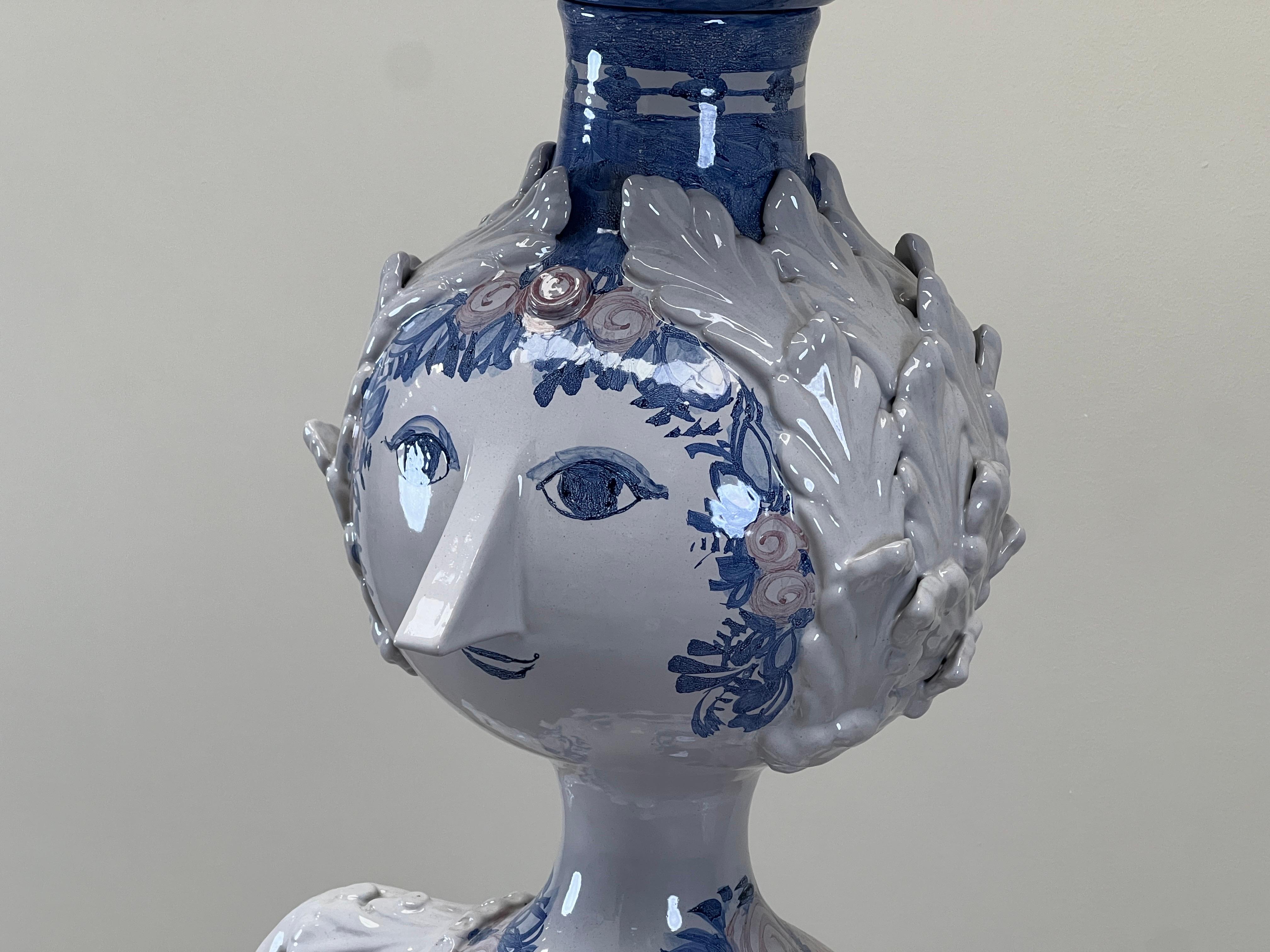 Monumental Ceramic Planter by Bjorn Wiinblad 3
