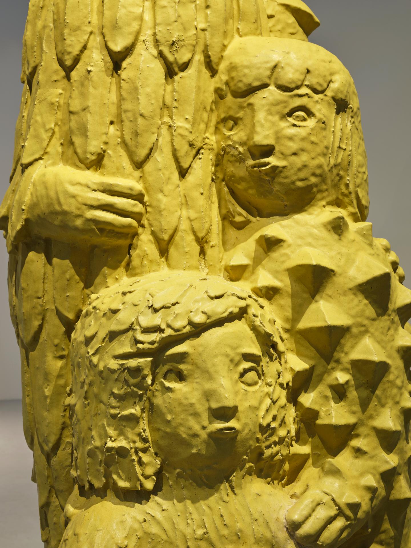 Francese Monumental ceramic sculpture 