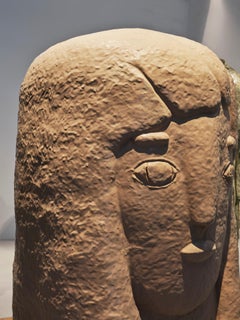 Sculpture monumentale en céramique " Girl " de Laurent Dufour , 2025