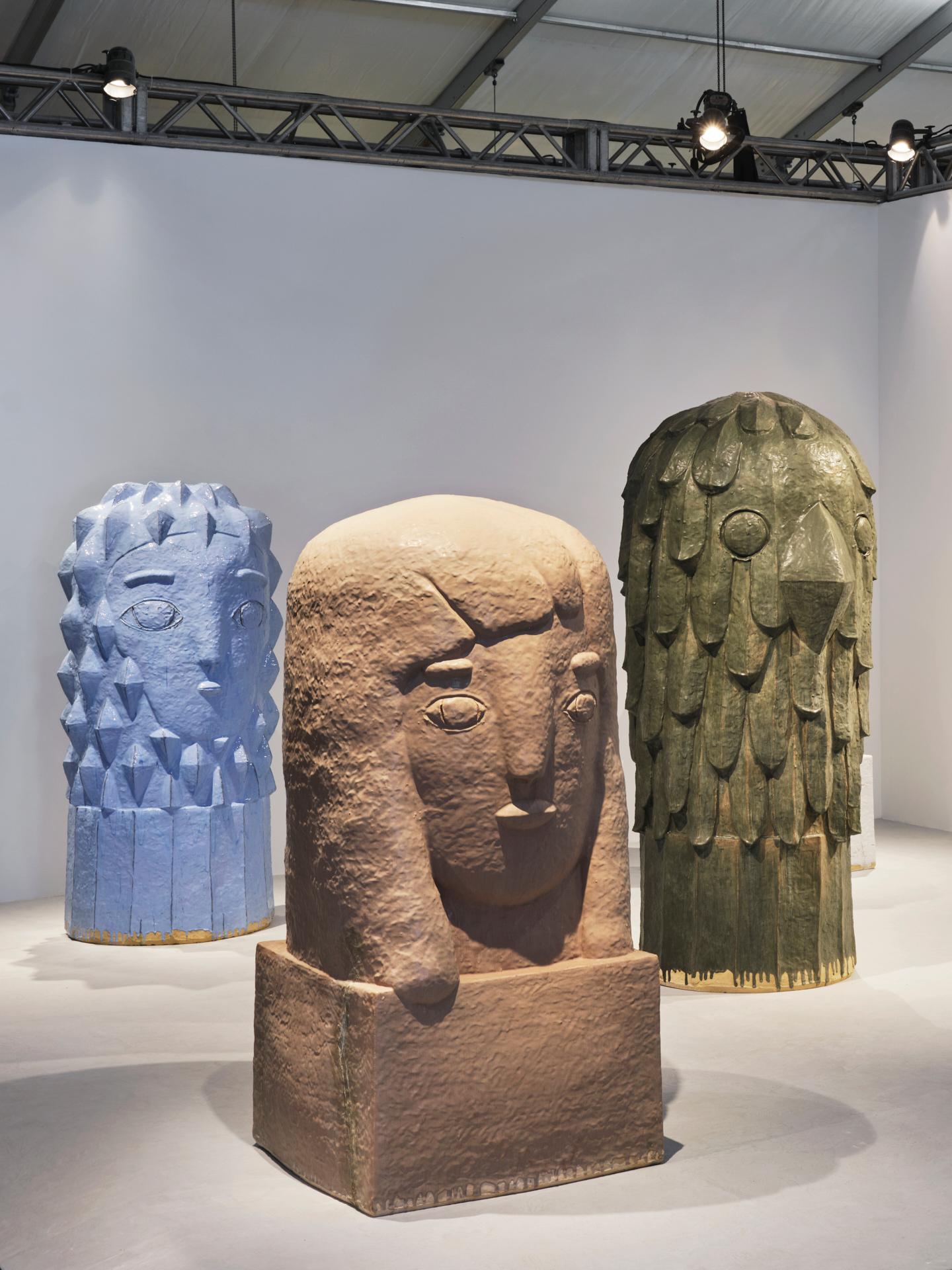 Francese Monumental ceramic sculpture 