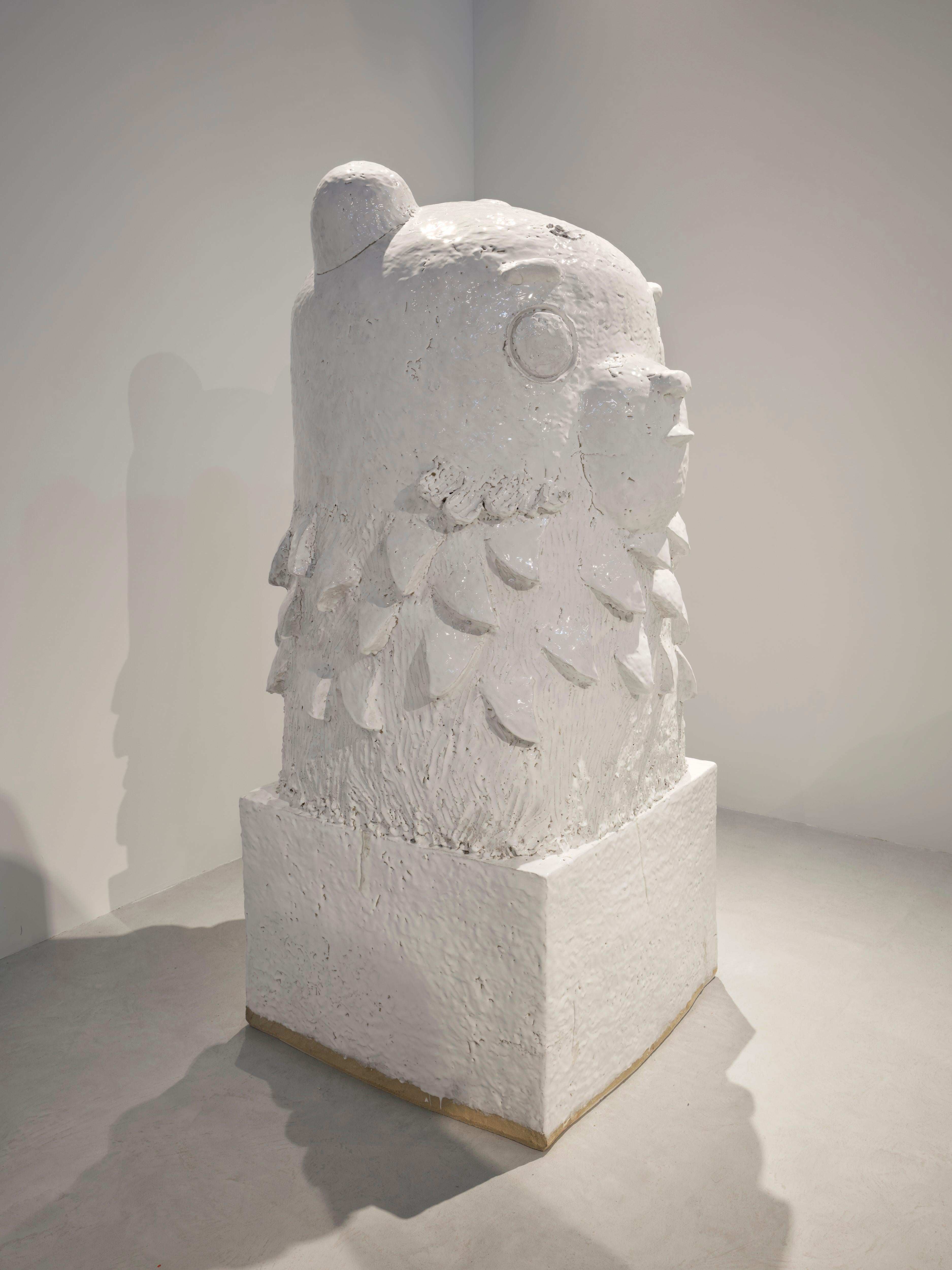 Beaux-Arts Scultura monumentale in ceramica 