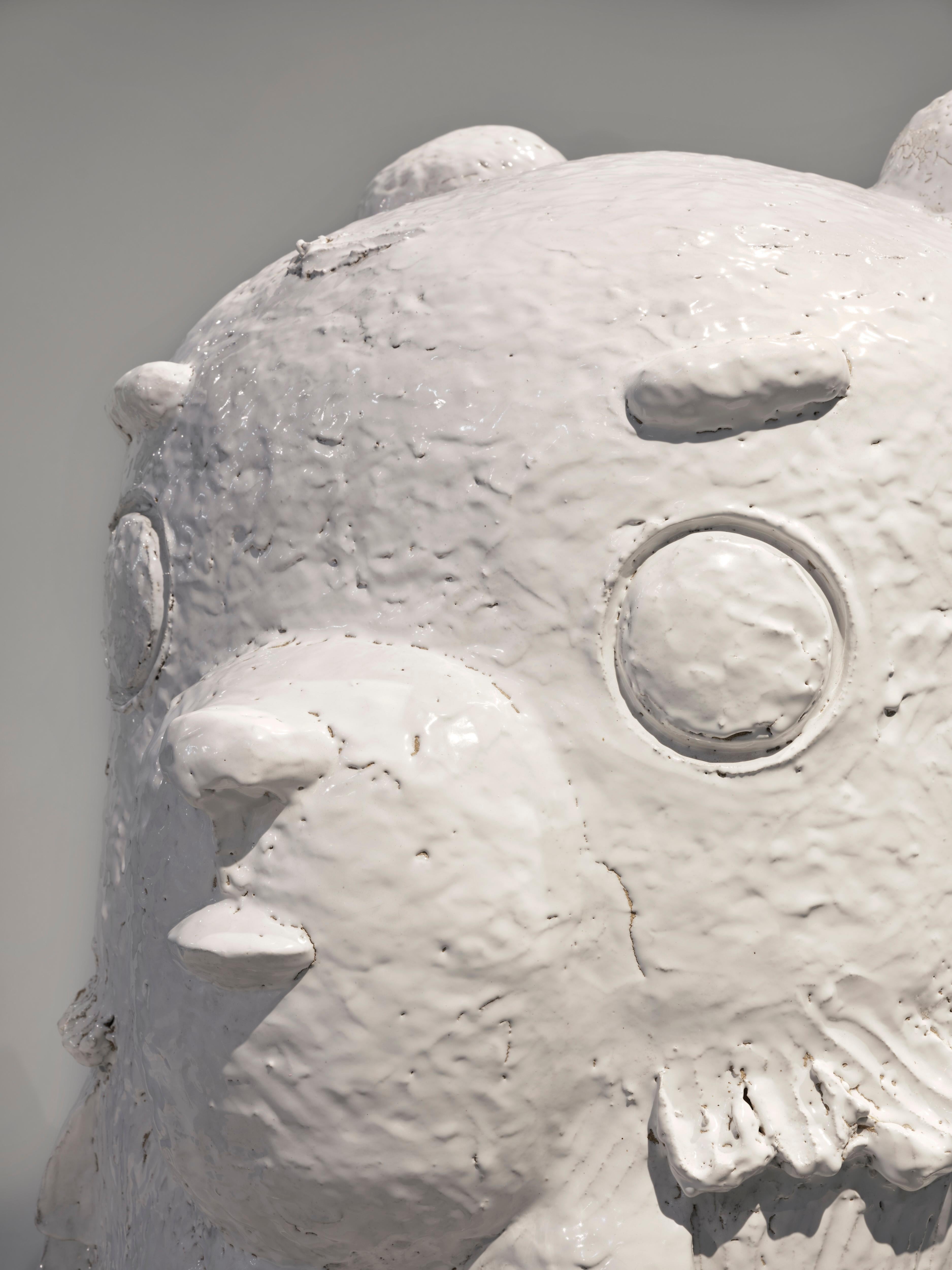 Scultura monumentale in ceramica 