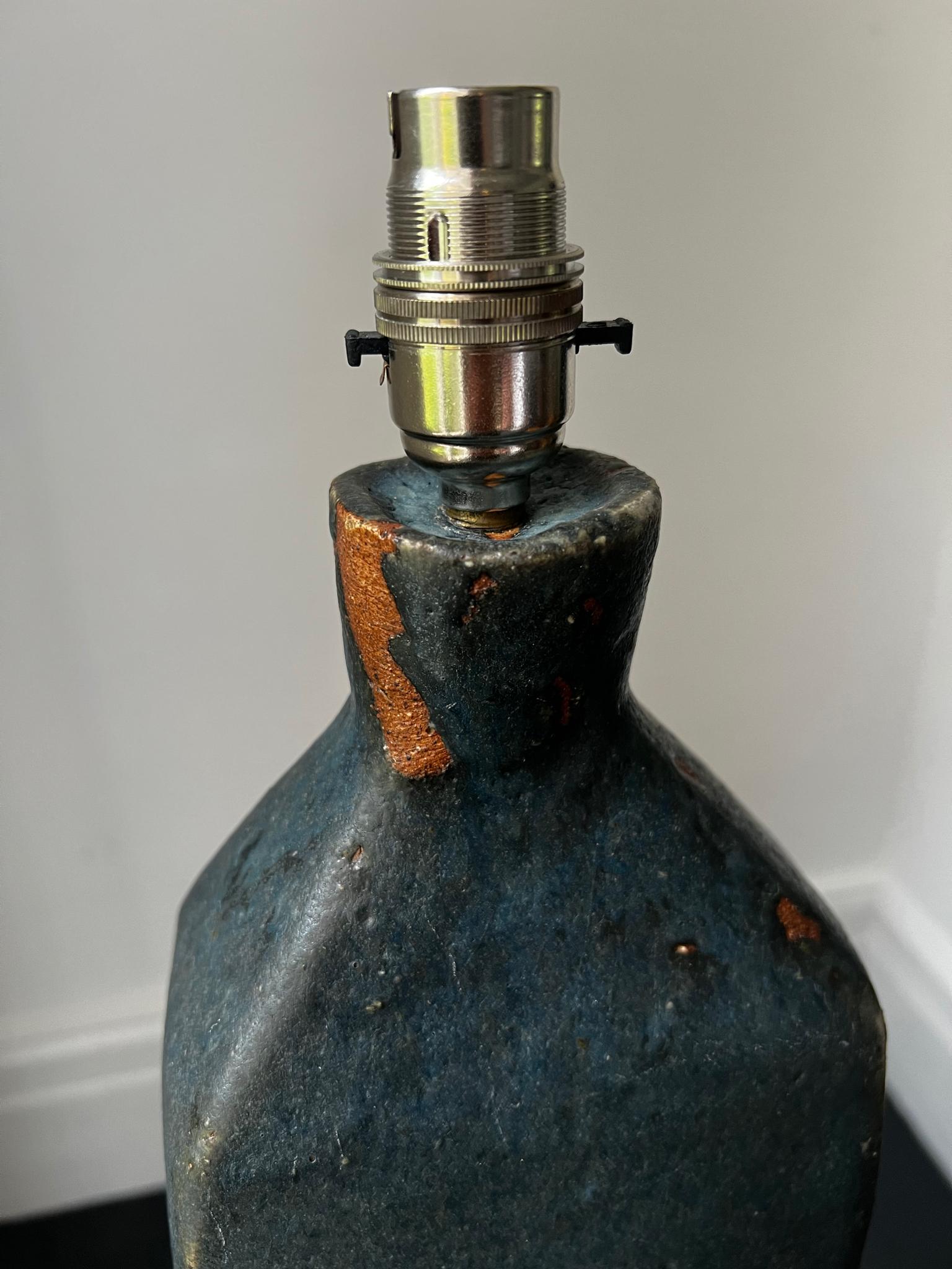 Monumental Ceramic Table Lamp by Alan Wallwork, England, 1964 In Good Condition For Sale In London, GB