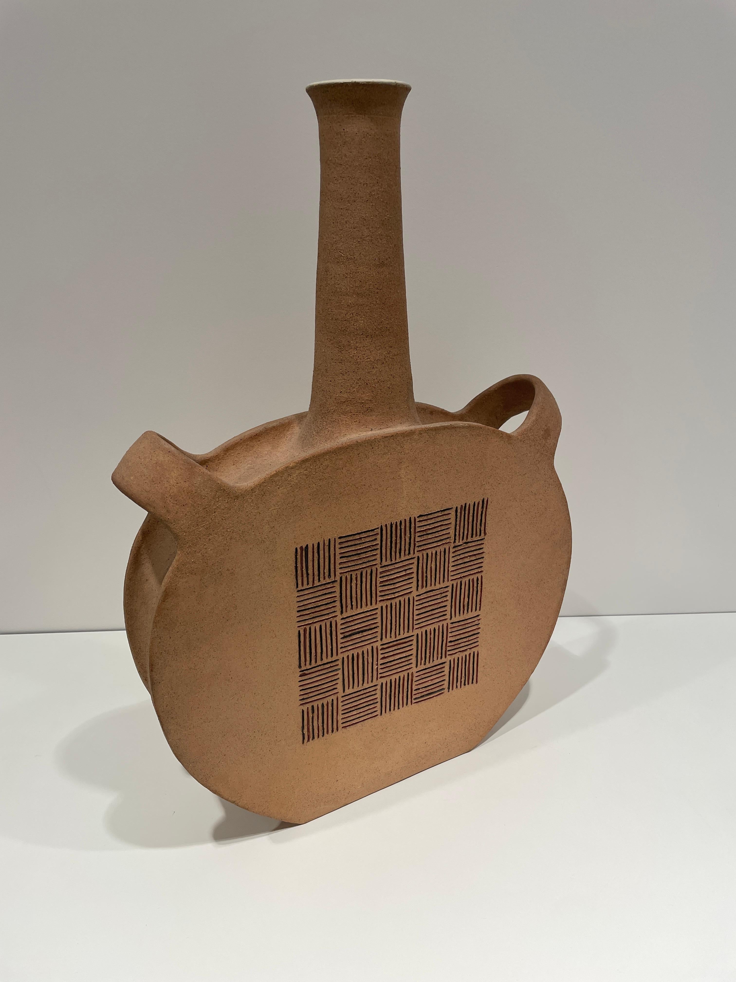 Monumental Ceramic Vessel by Bruno Gambone, circa 1970 In Excellent Condition In Skokie, IL