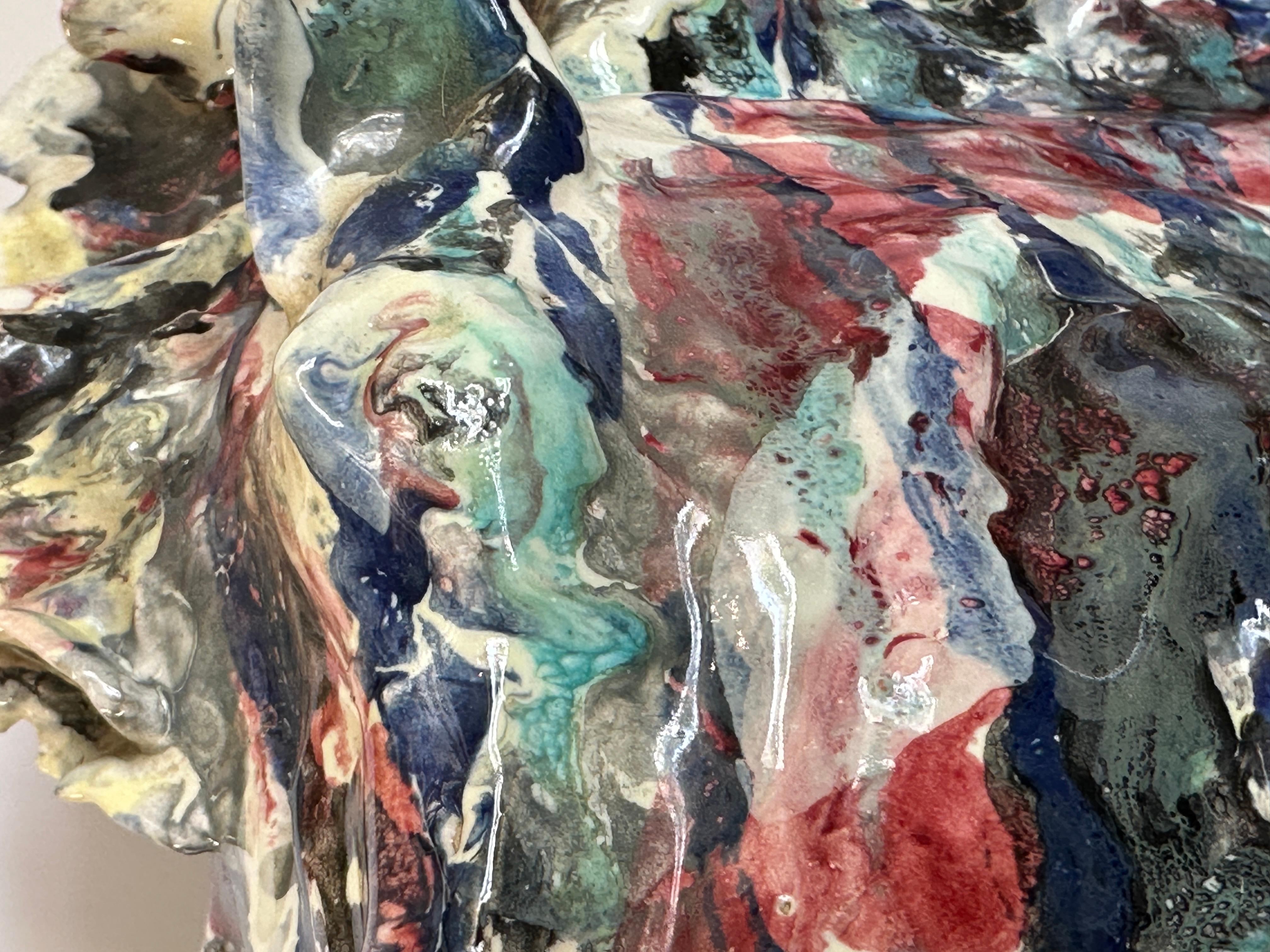 Monumental Ceramiche Guerrieri Murano Venezia Cerámica Caballo en venta 6