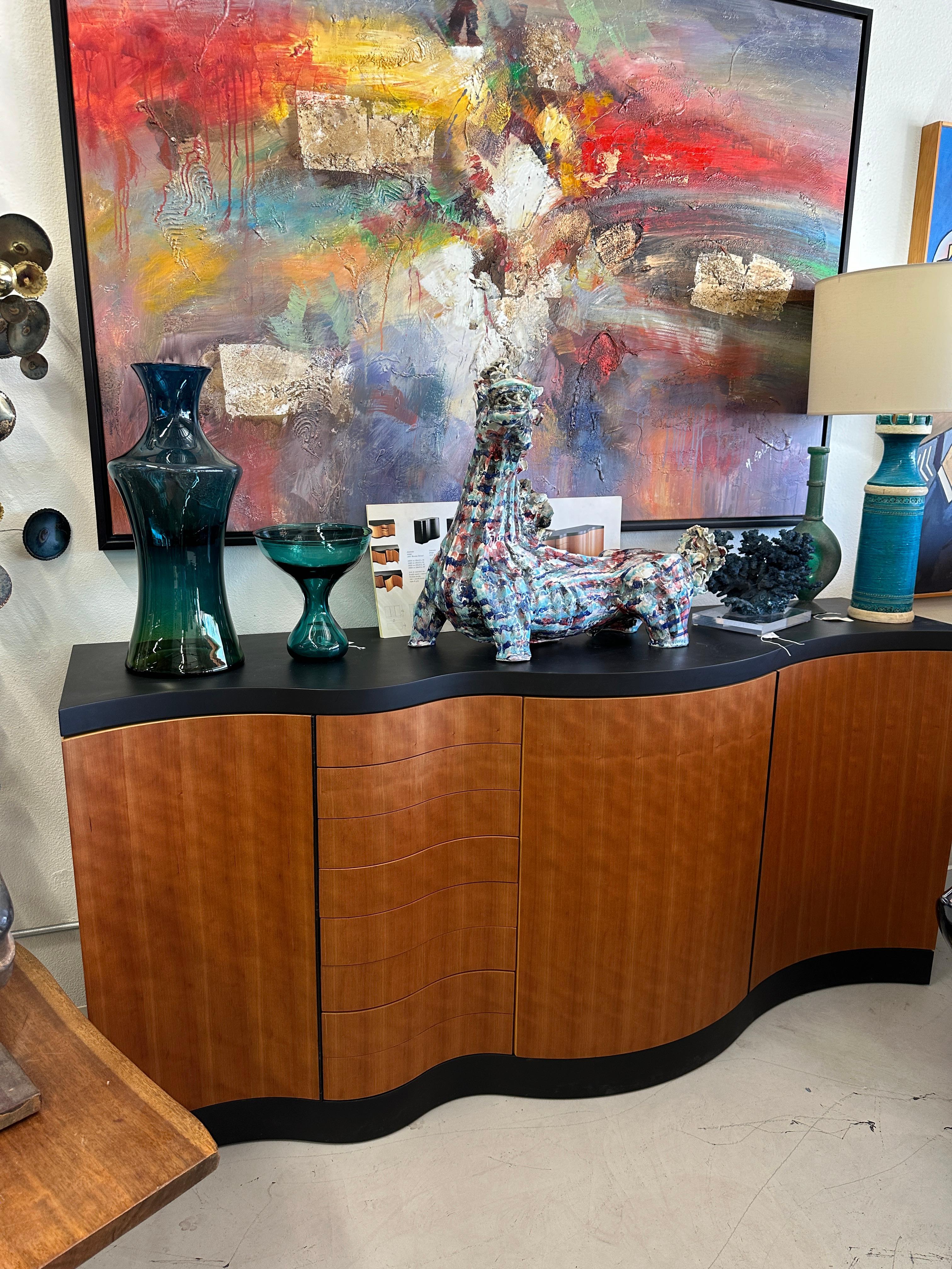 Monumental Ceramiche Guerrieri Murano Venezia Cerámica Caballo en venta 13