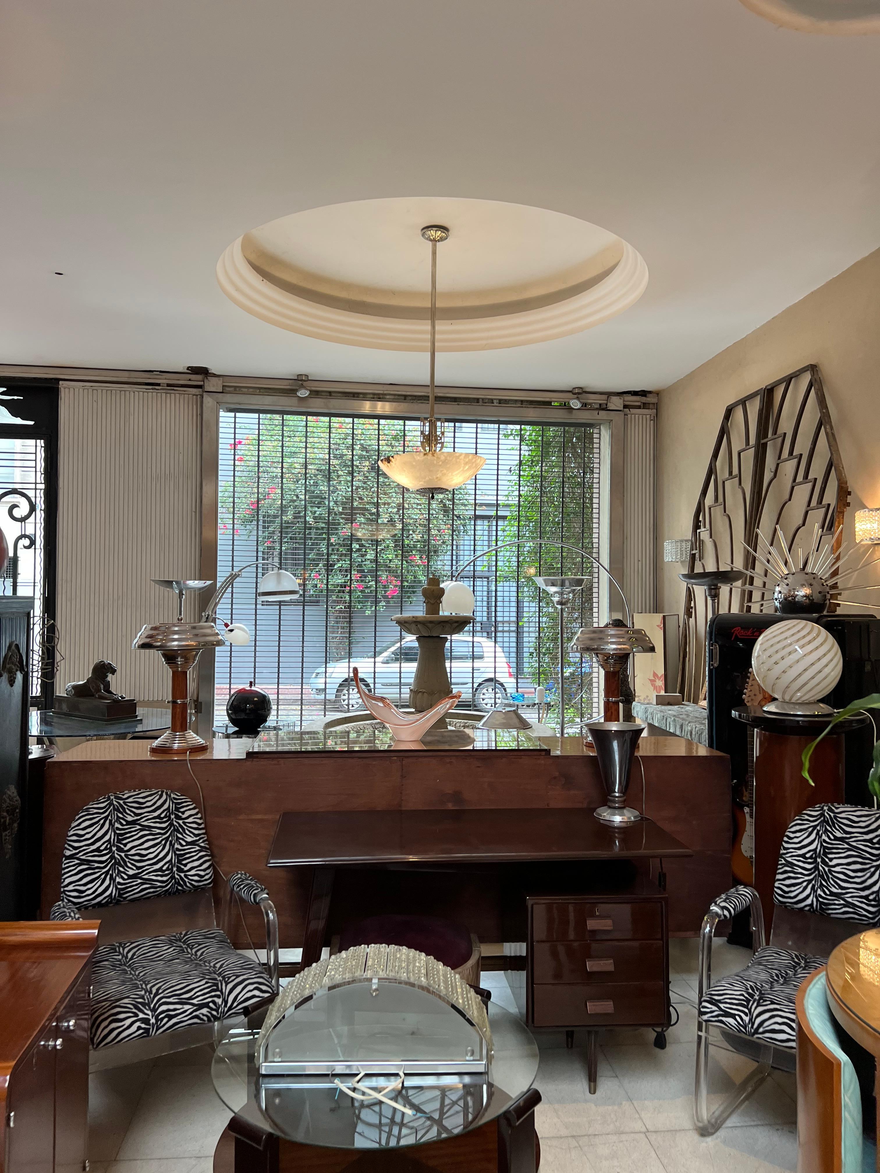 Araña Monumental de Alabastro, Art Nouveau o Modernismo o Jugendstil en venta 13