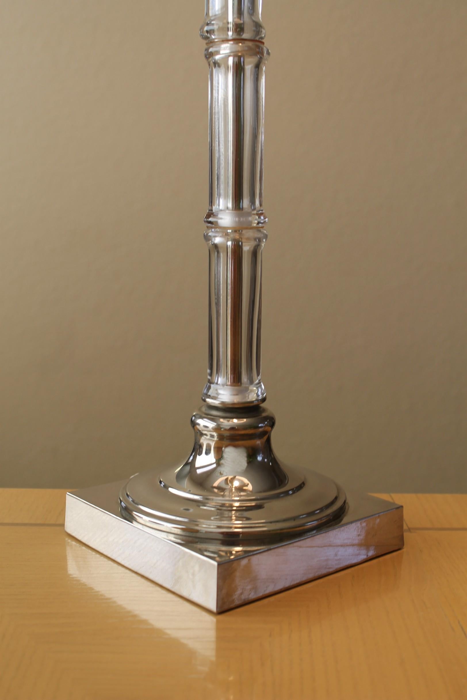 Monumentale Chapman-Metall-palmen-Lampe. Maison Jansen West Palm Beach Regency (20. Jahrhundert) im Angebot