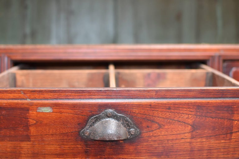 Monumental Chinese Apothecary Chest, 87" Tall with 52 Drawers at 1stDibs