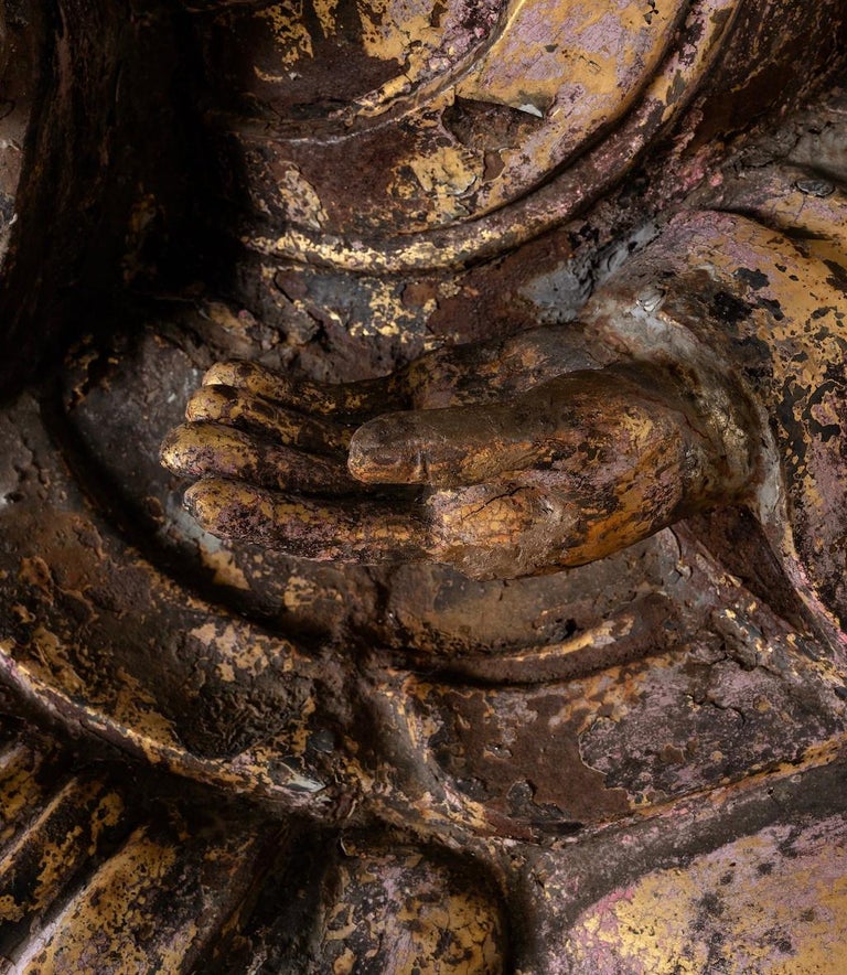 Monumental Chinese Buddha Statue For Sale at 1stDibs