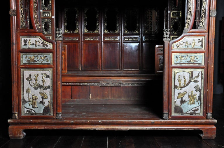 Monumental Chinese Wedding Bed at 1stDibs