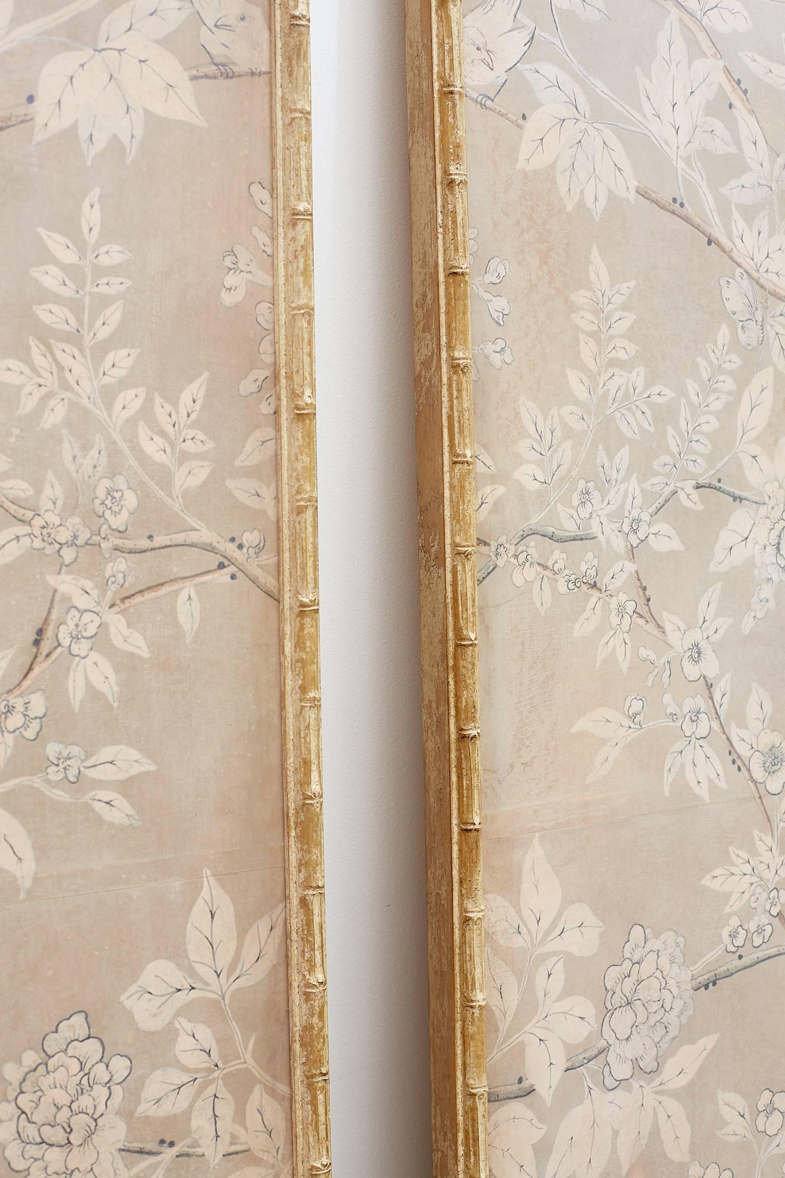 Monumental Chinoiserie Wallpaper Panels by Dennis and Leen 1