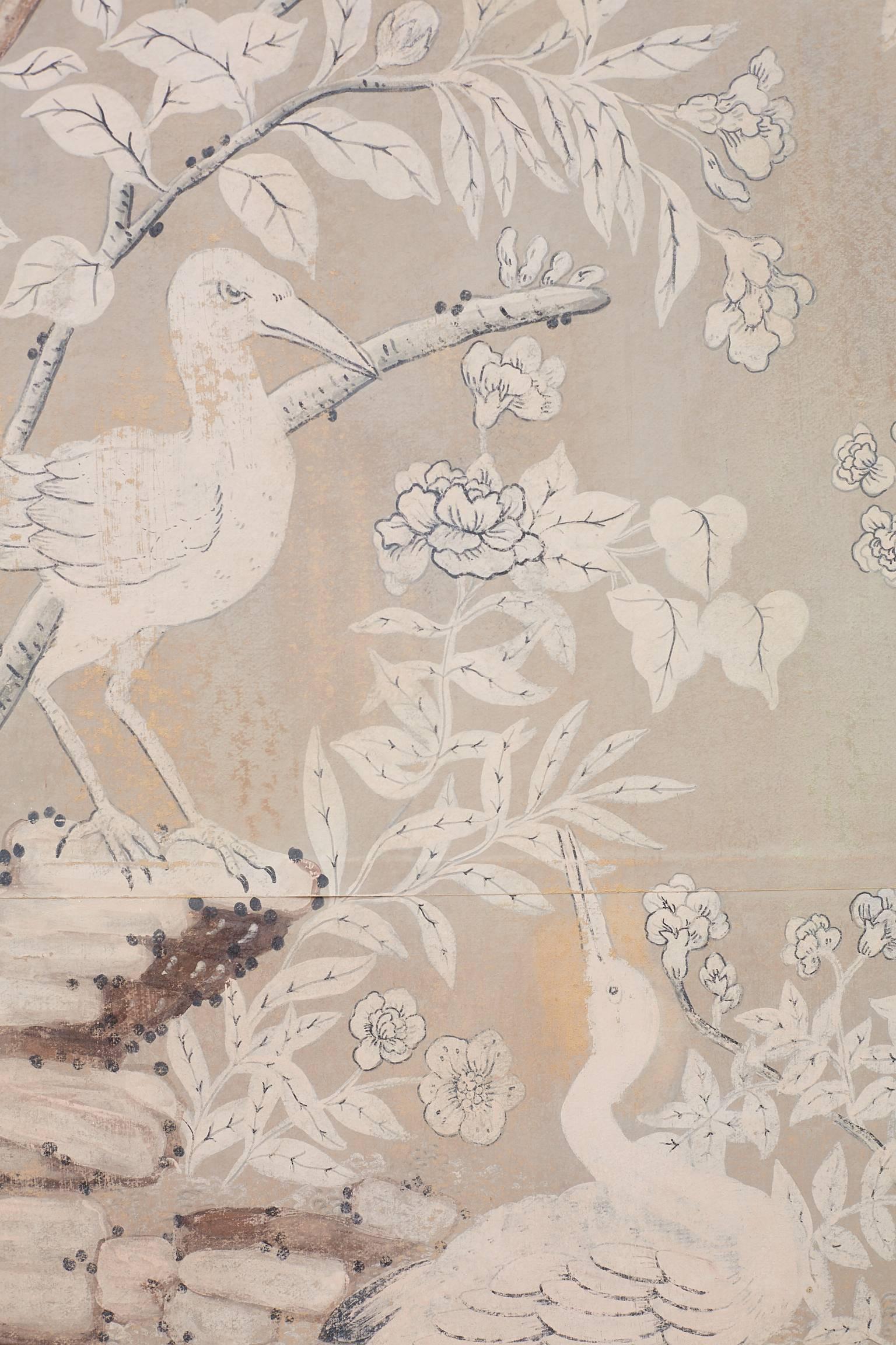 Monumental Chinoiserie Wallpaper Panels by Dennis and Leen 2