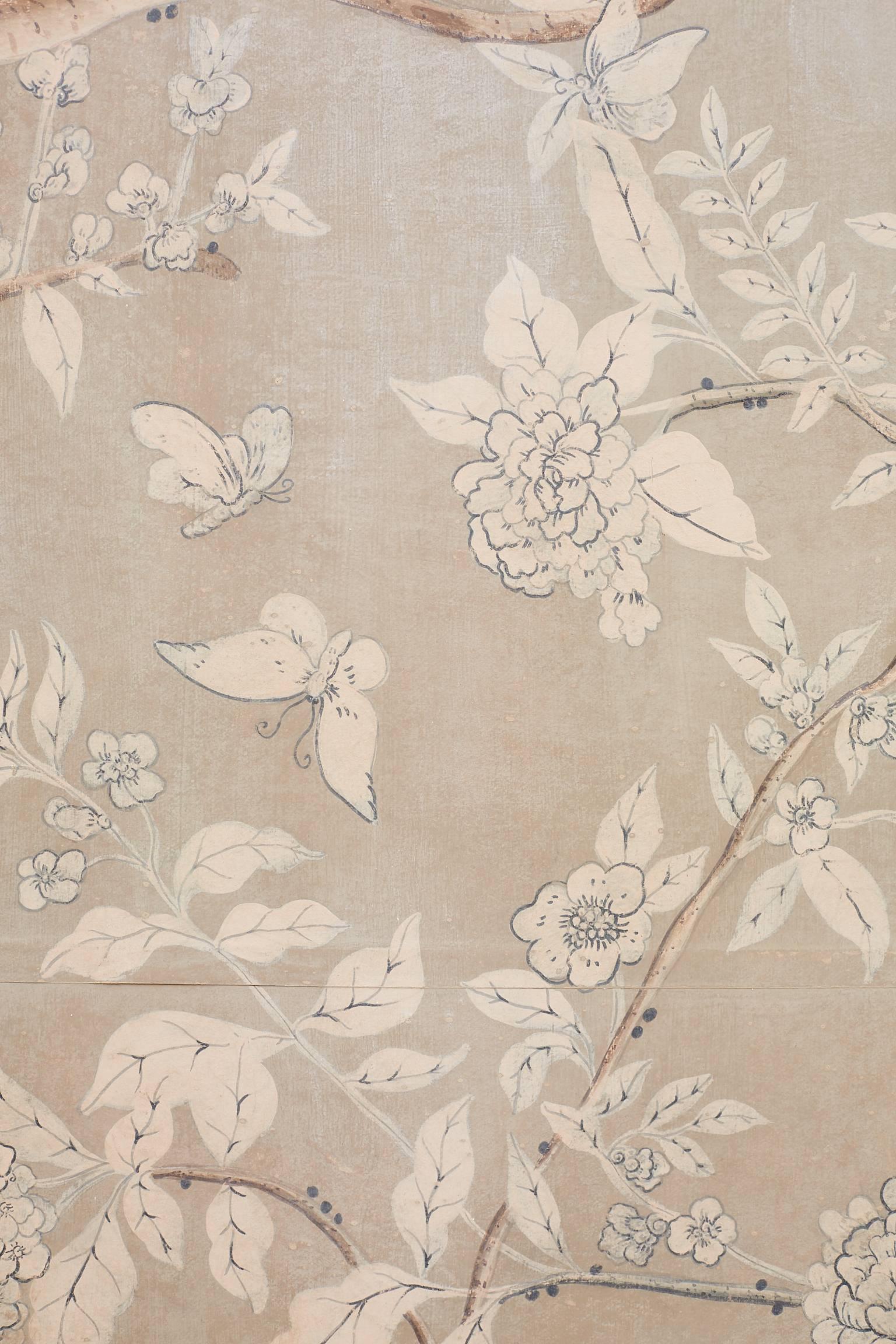 Monumental Chinoiserie Wallpaper Panels by Dennis and Leen 3
