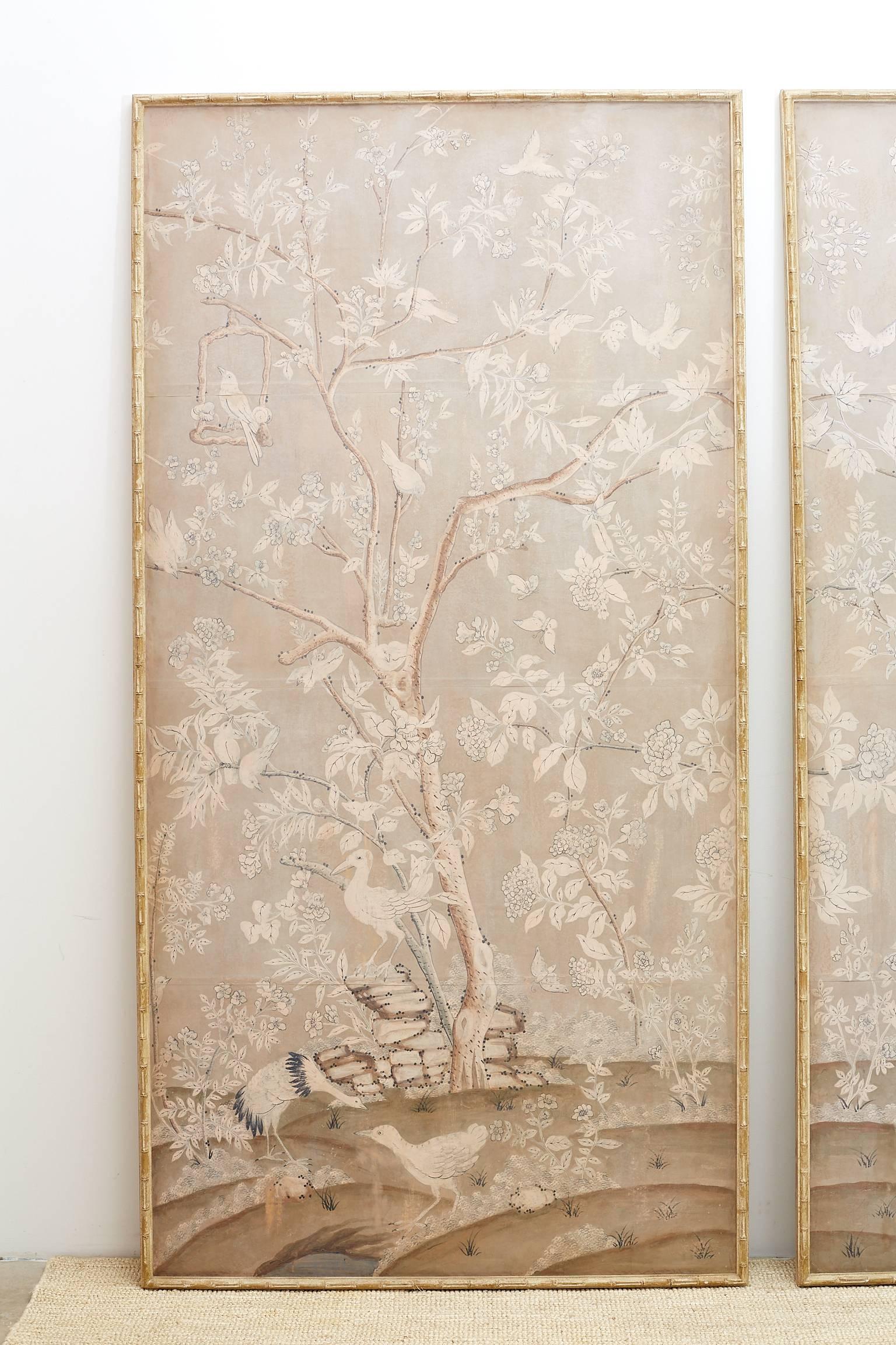 Monumental Chinoiserie Wallpaper Panels by Dennis and Leen 4