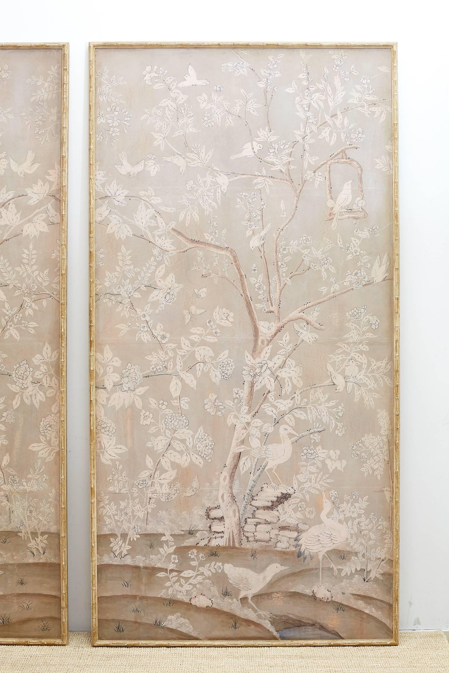 Monumental Chinoiserie Wallpaper Panels by Dennis and Leen 5