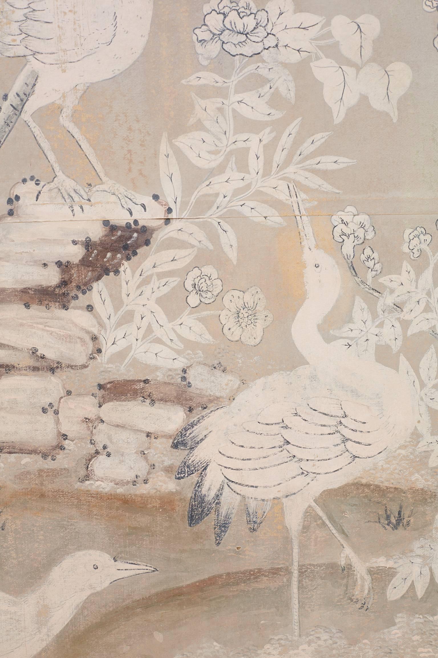 Monumental Chinoiserie Wallpaper Panels by Dennis and Leen 9