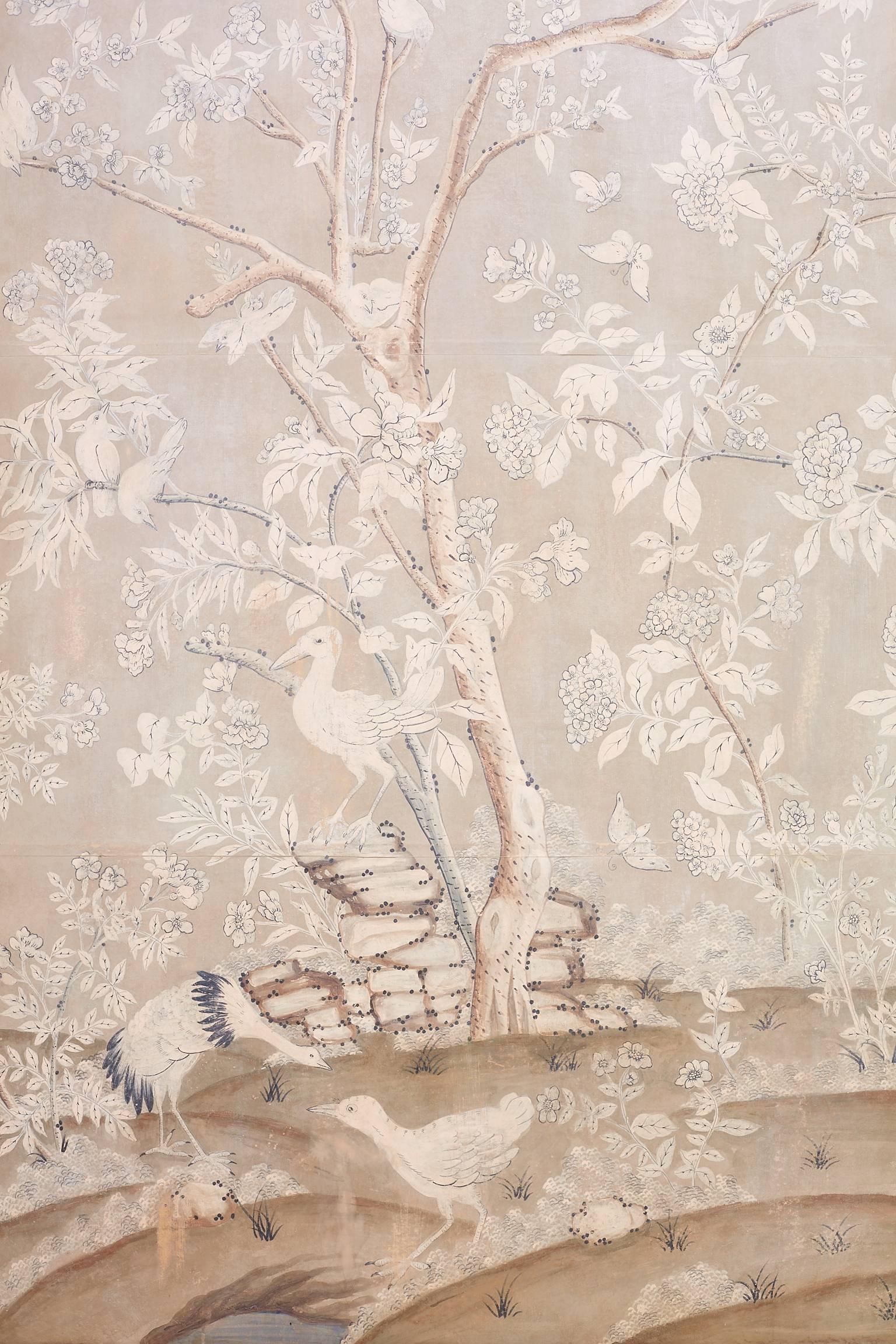 Monumental Chinoiserie Wallpaper Panels by Dennis and Leen at 1stDibs ...