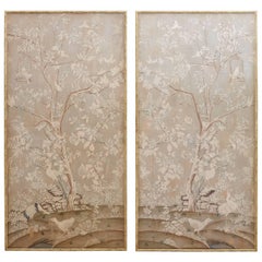 Monumental Chinoiserie Wallpaper Panels by Dennis and Leen