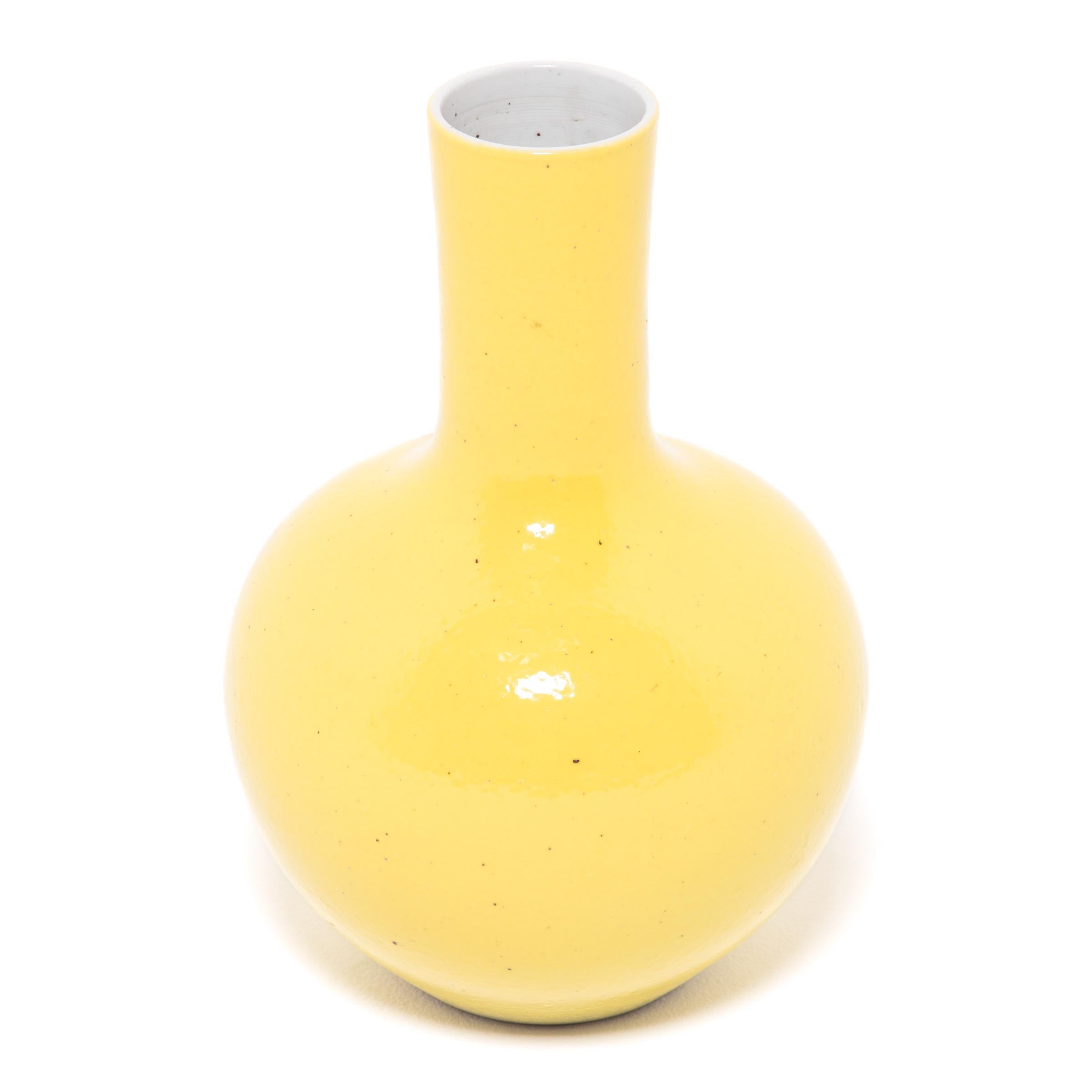 vase citron jaune
