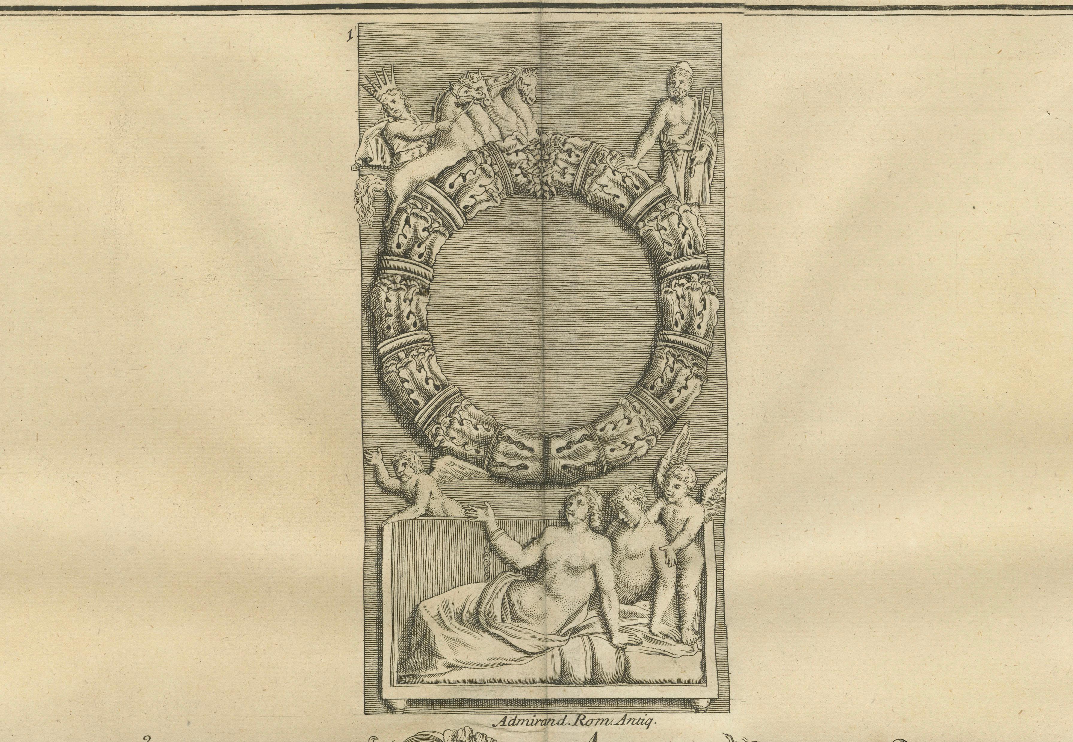 Monumental Classical Relief Frieze, Montfaucon Antiquity Explained, London 1721