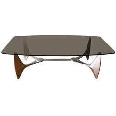 Monumental Coffee Table by Knut Hesterberg for Ronald Schmitt Germany 1970s