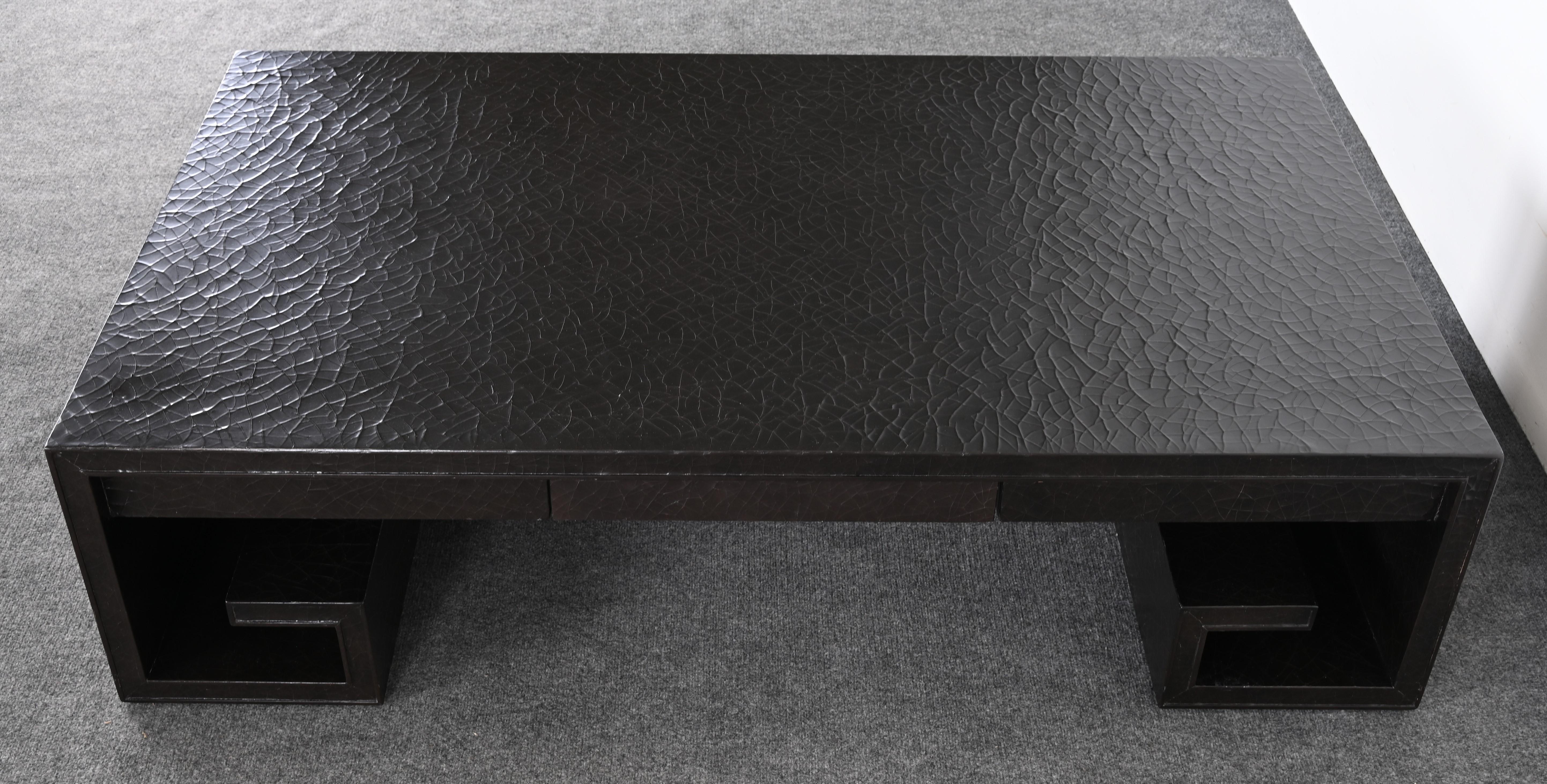 Monumental Coffee Table by Thomas Pheasant for Baker, 1990s For Sale 5