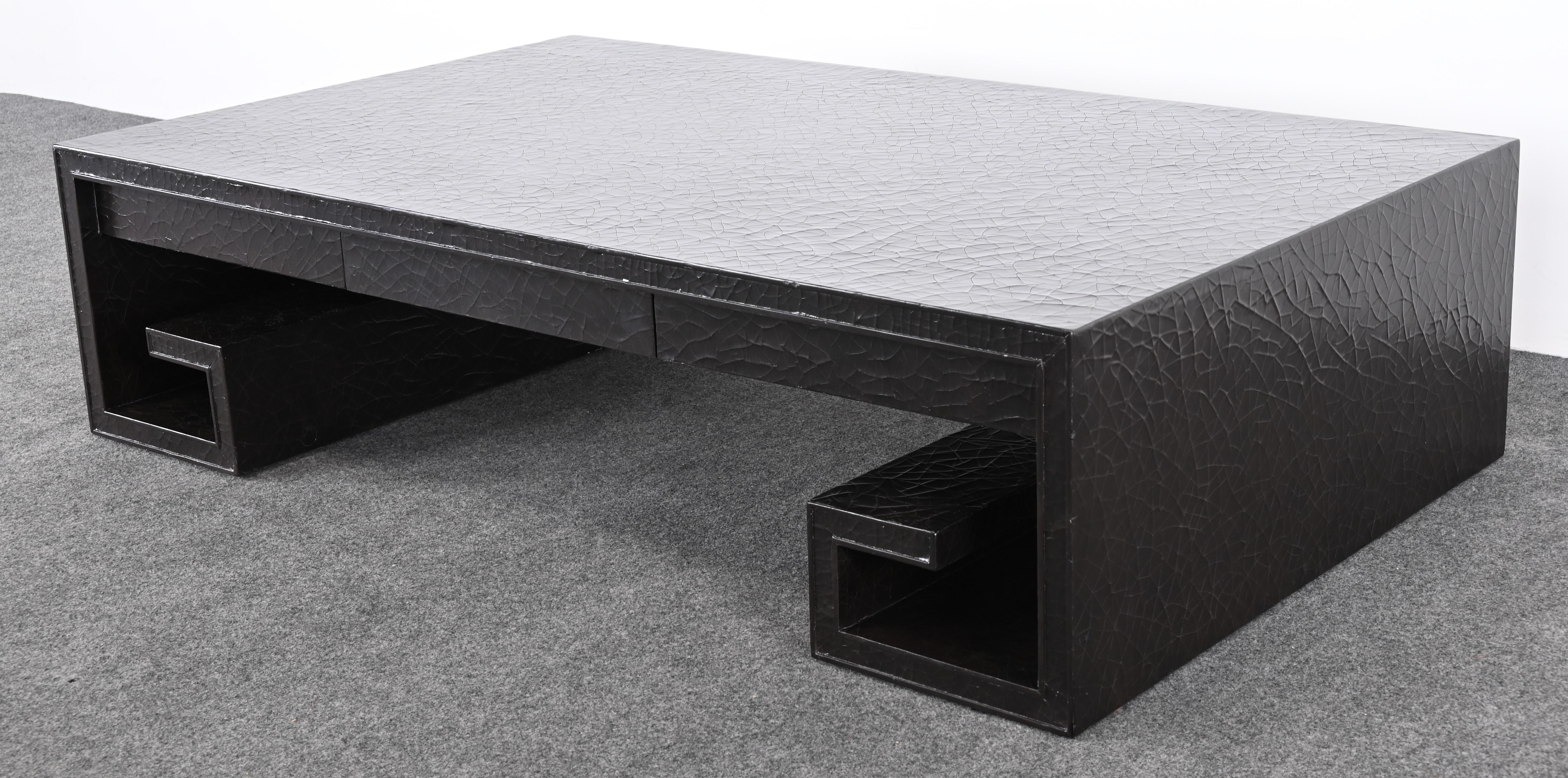 Monumental Coffee Table by Thomas Pheasant for Baker, 1990s In Good Condition In Hamburg, PA