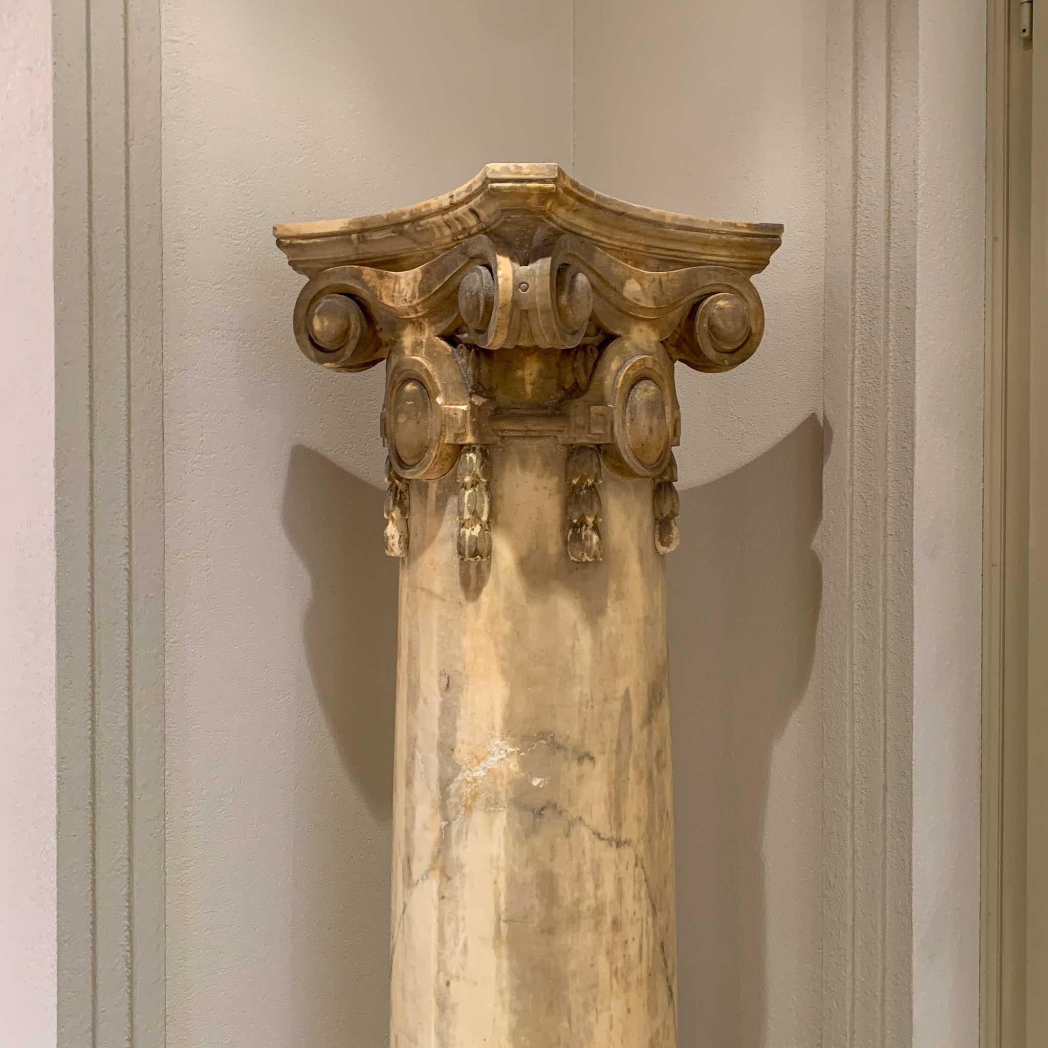 Monumental Columns, Italy, 2nd Half of 19th Century In Good Condition In Greding, DE