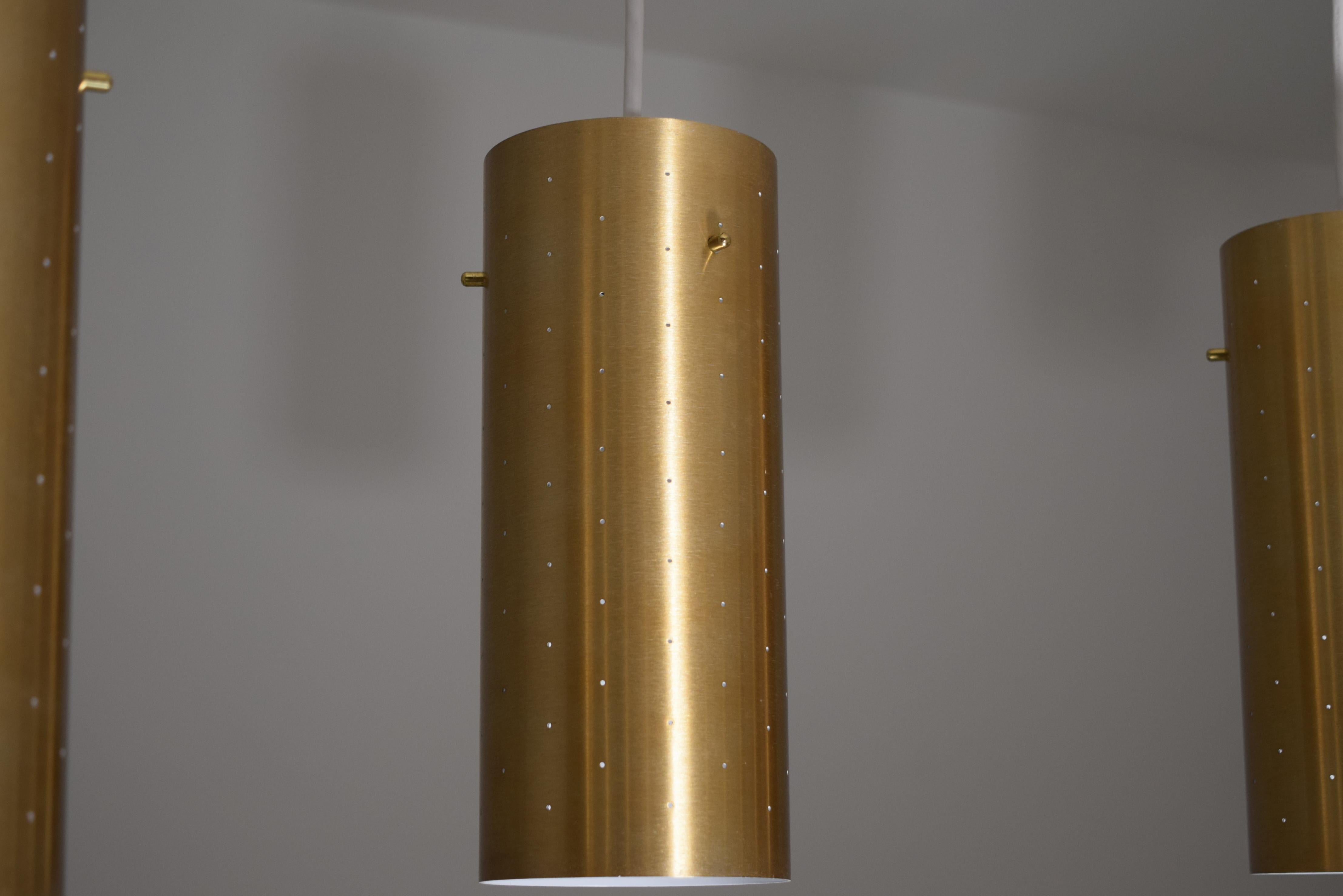 Lustre moderniste commercial monumental, vers 1955 en vente 1