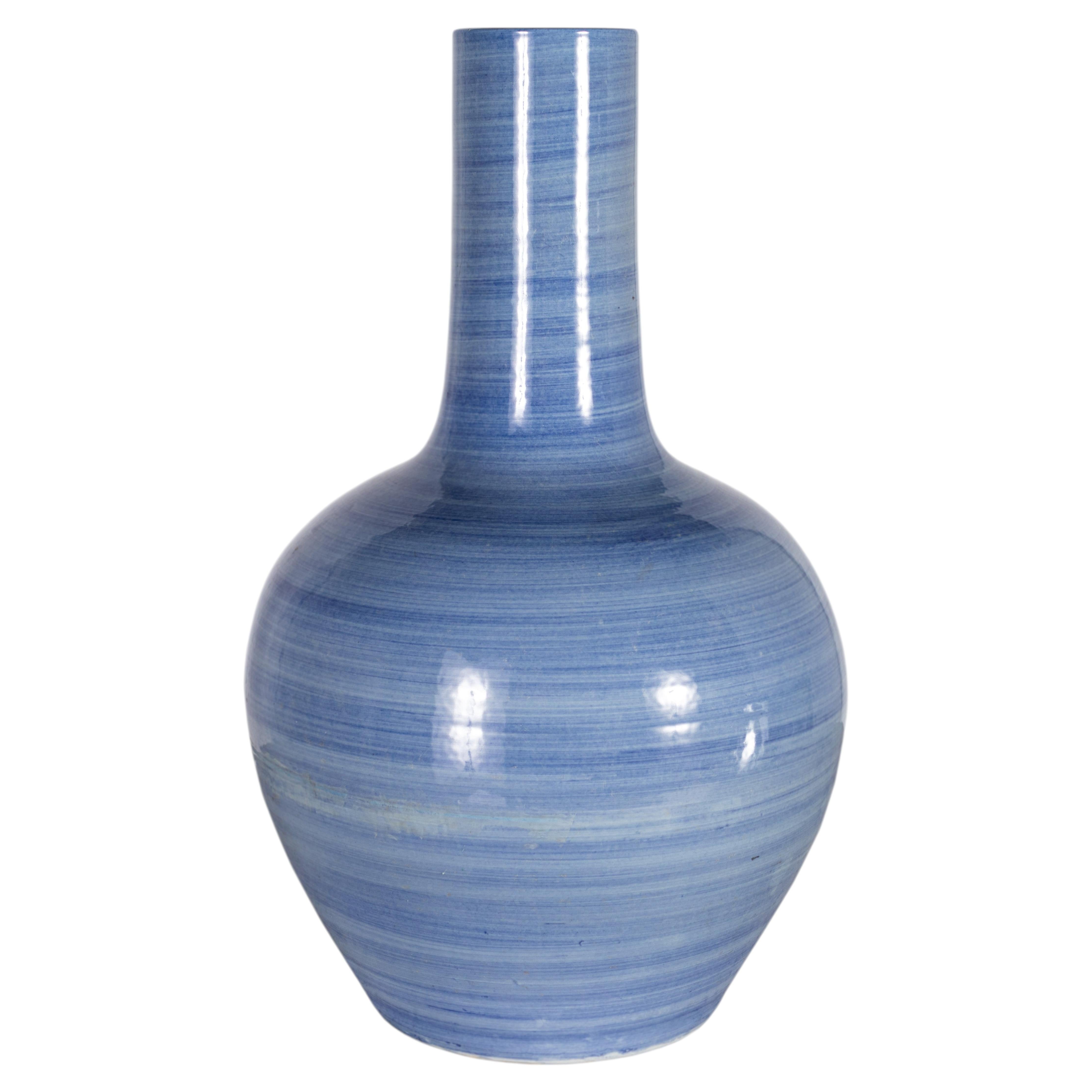 Vaso blu contemporaneo Monumental