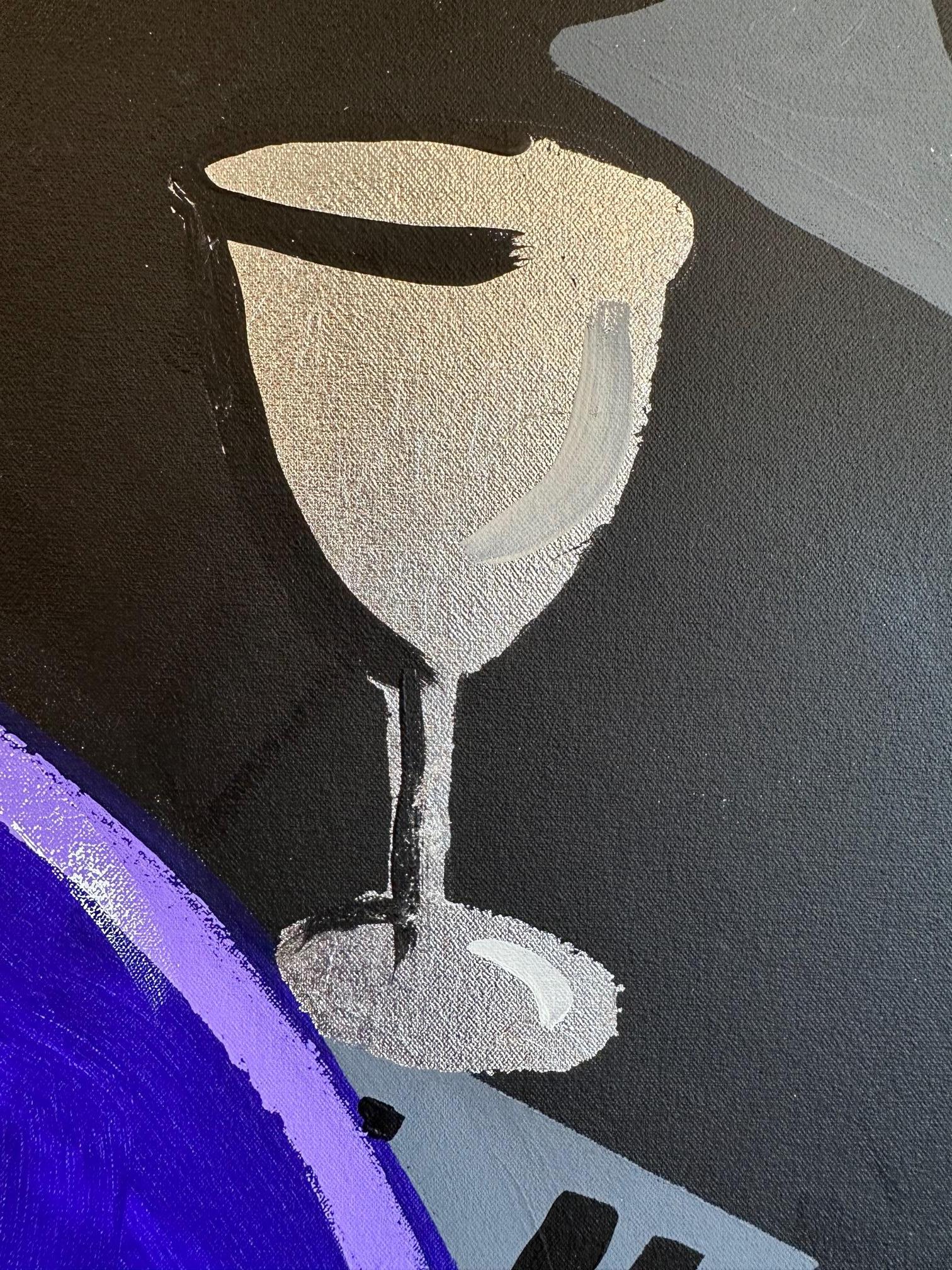 Americano Pittura contemporanea monumentale intitolata Sala della Musica 2 in vendita
