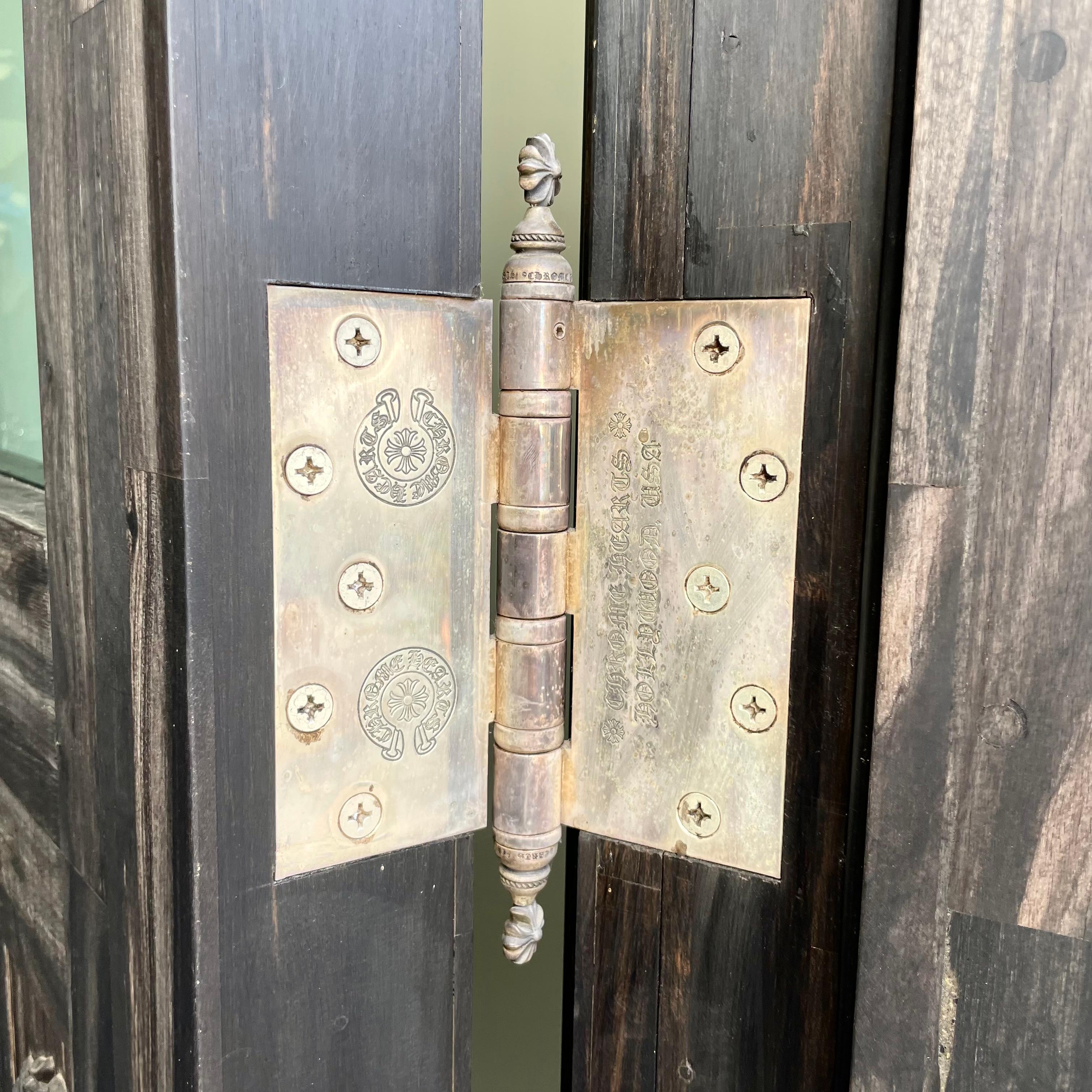 Monumental Custom Chrome Hearts Front Door 2