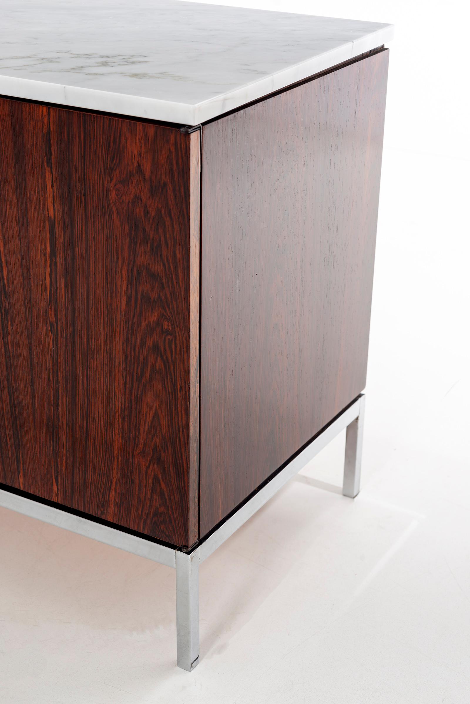 Monumental Custom Florence Knoll Rosewood Credenza 3